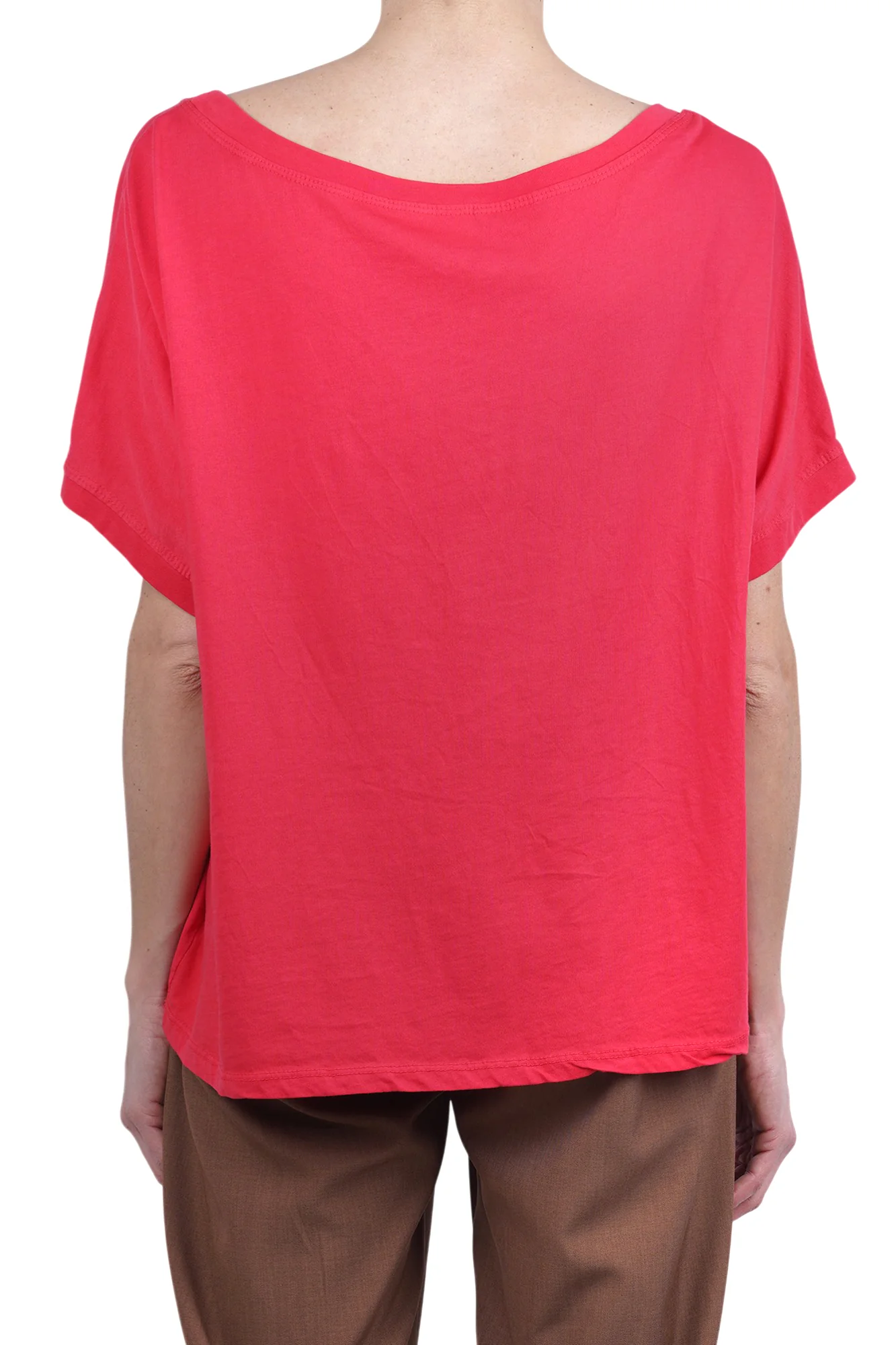 La Femme Blanche - T-shirt - 471524 - Rosso - Image 5