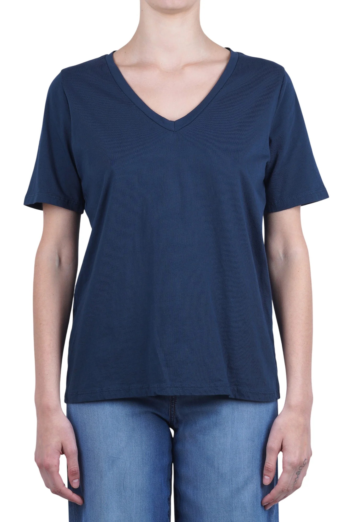 La Femme Blanche - T-shirt - 471526 - Blu - Image 3