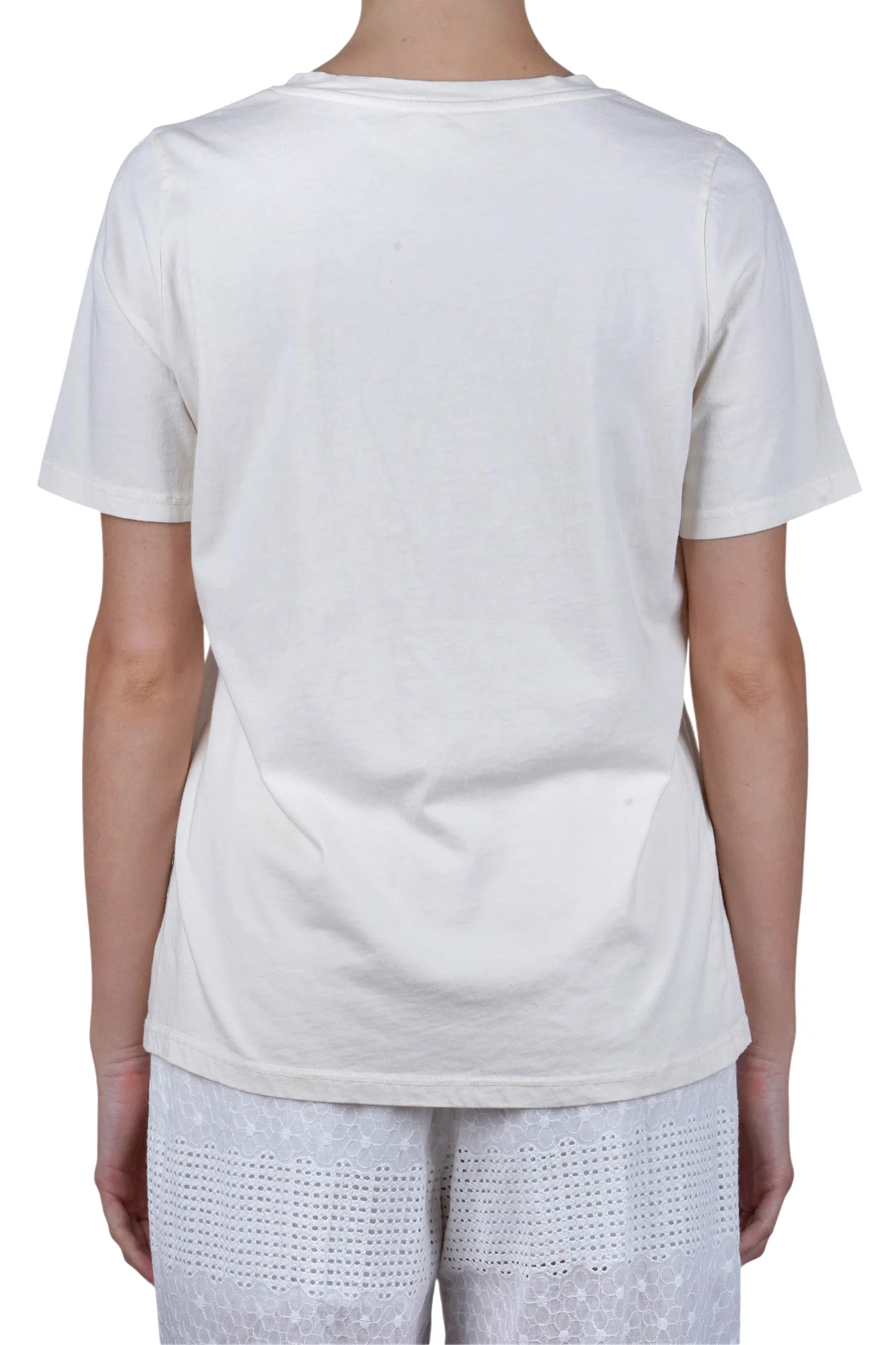 La Femme Blanche - T-shirt - 471526 - Gesso - Image 5