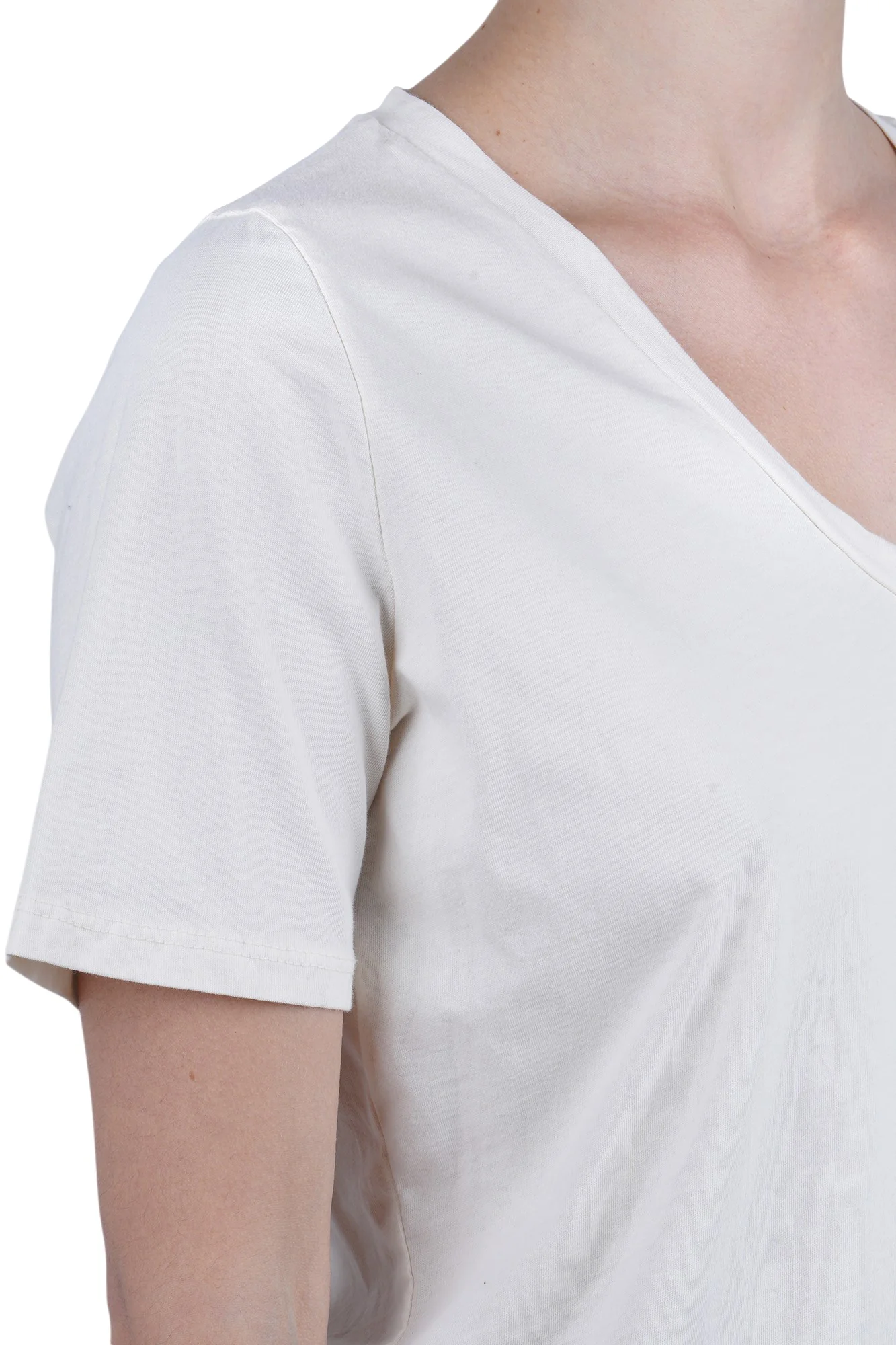 La Femme Blanche - T-shirt - 471526 - Gesso - Image 6