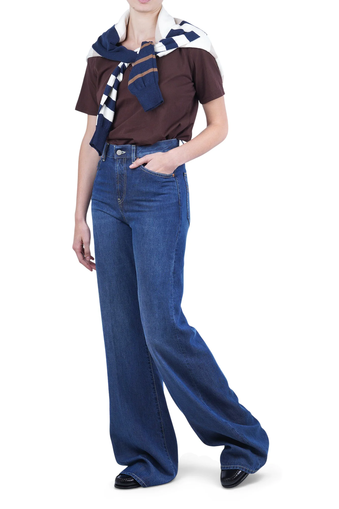 La Femme Blanche - T-shirt - 471526 - Moka - Image 2
