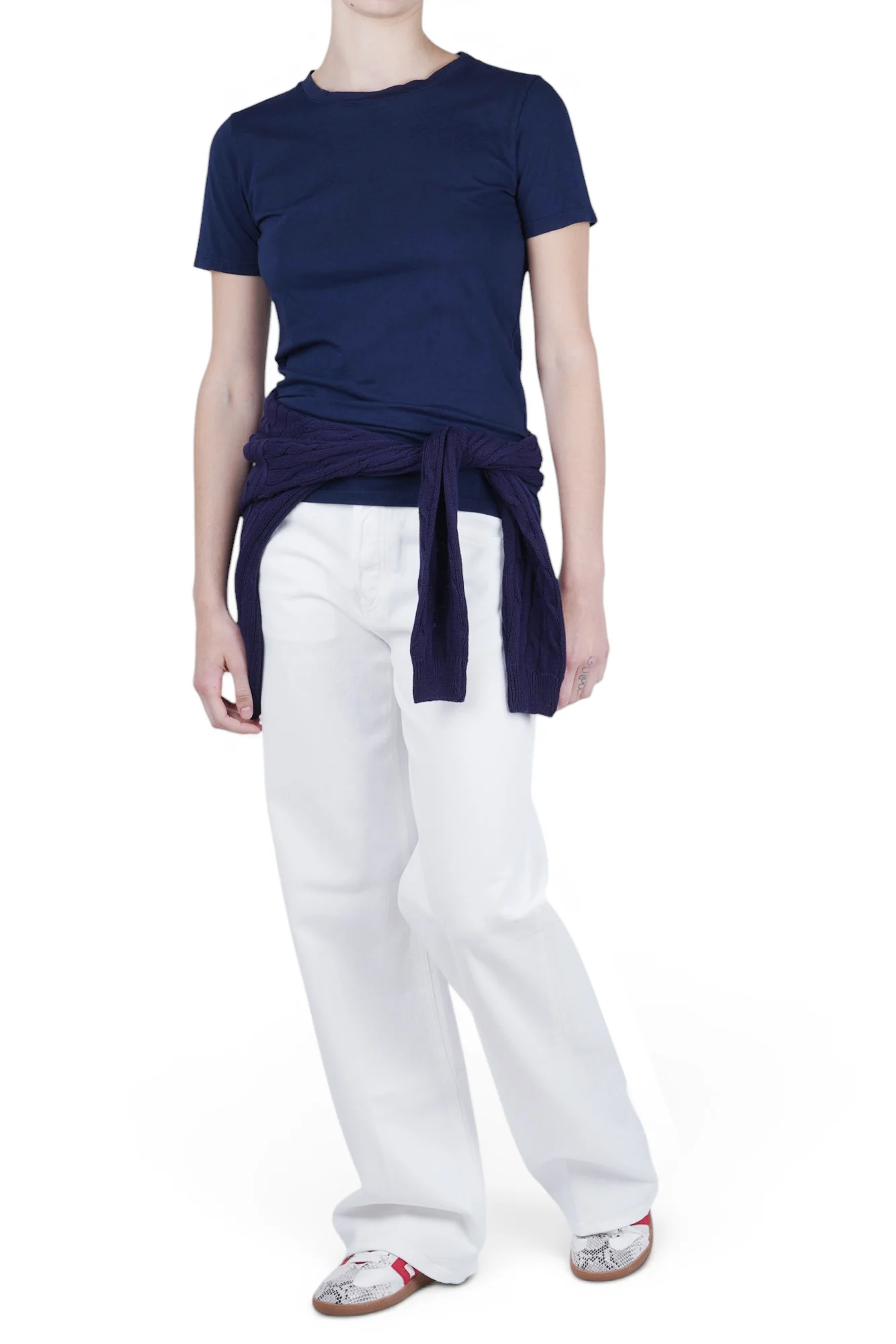 La Femme Blanche - T-shirt - 471531 - Blu - Image 2