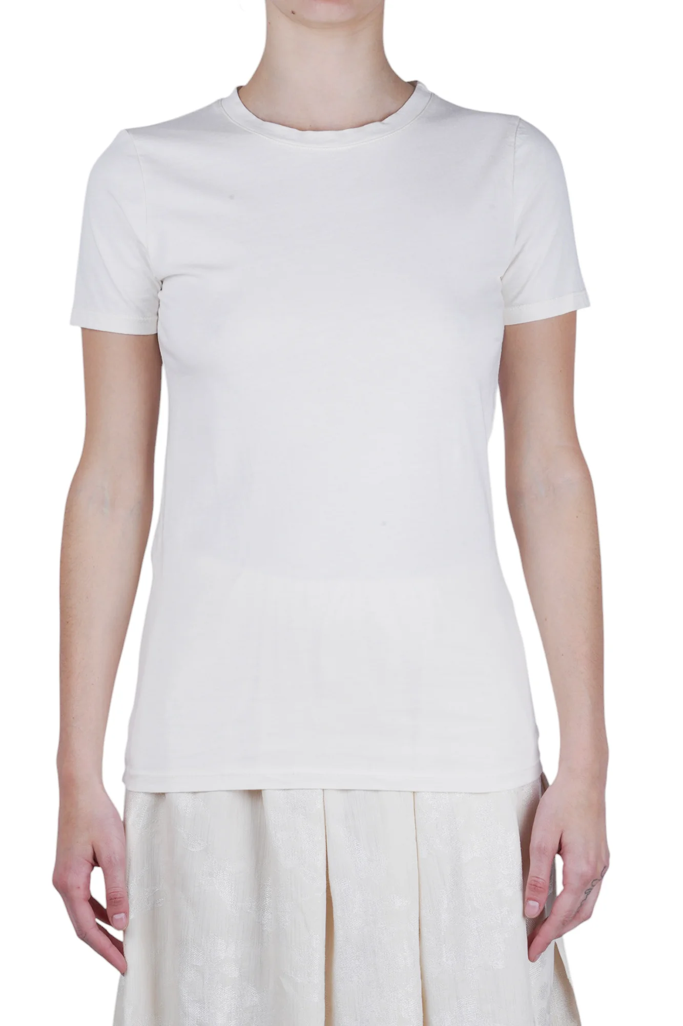 La Femme Blanche - T-shirt - 471531 - Gesso - Image 3