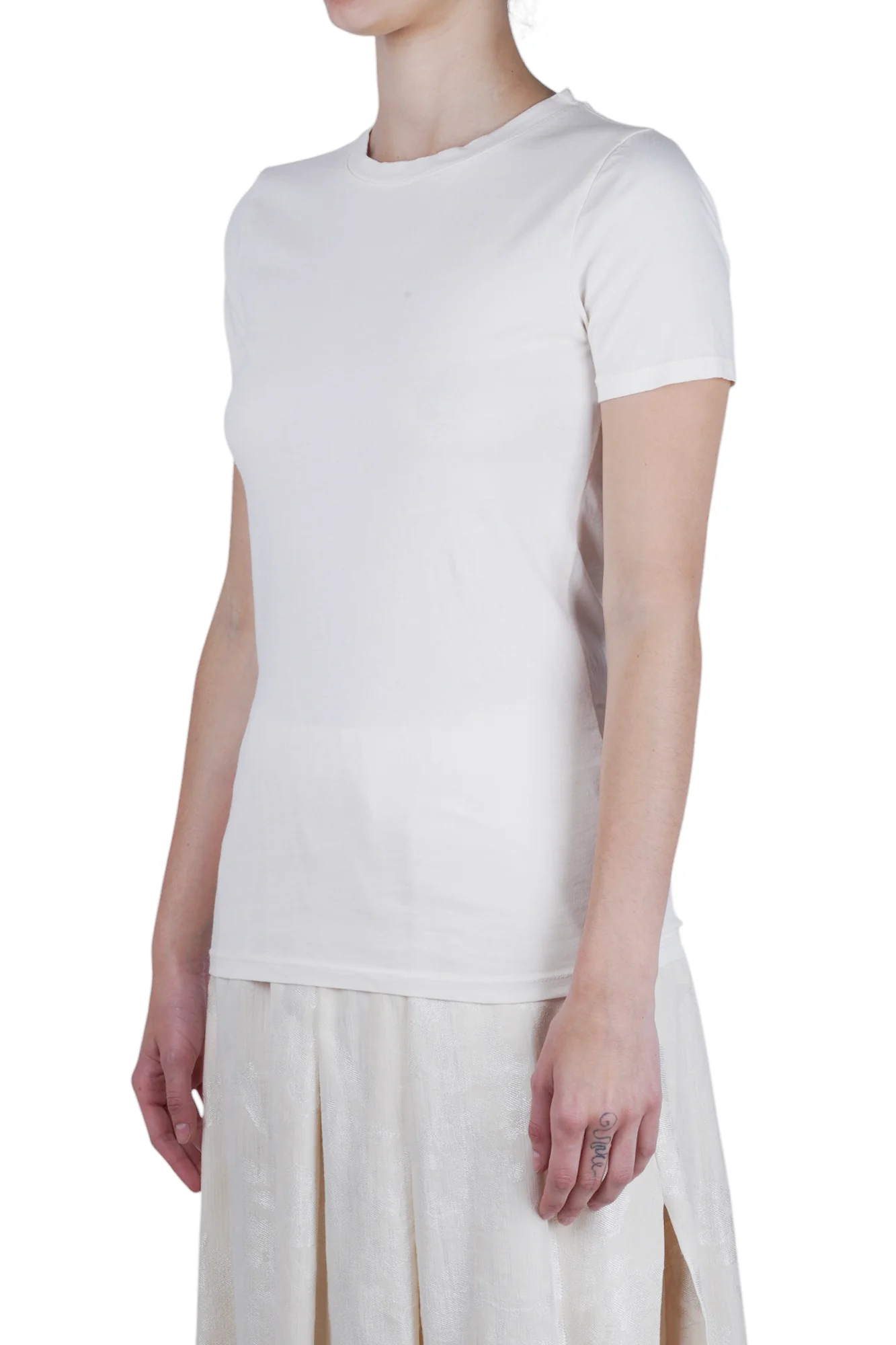 La Femme Blanche - T-shirt - 471531 - Gesso - Image 4