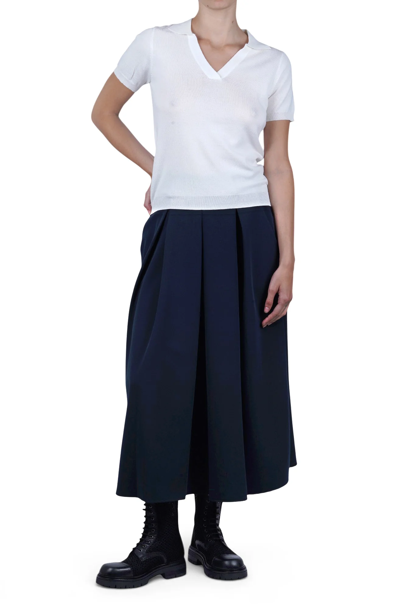 La Femme Blanche - T-shirt - 471592 - Bianco - Image 2