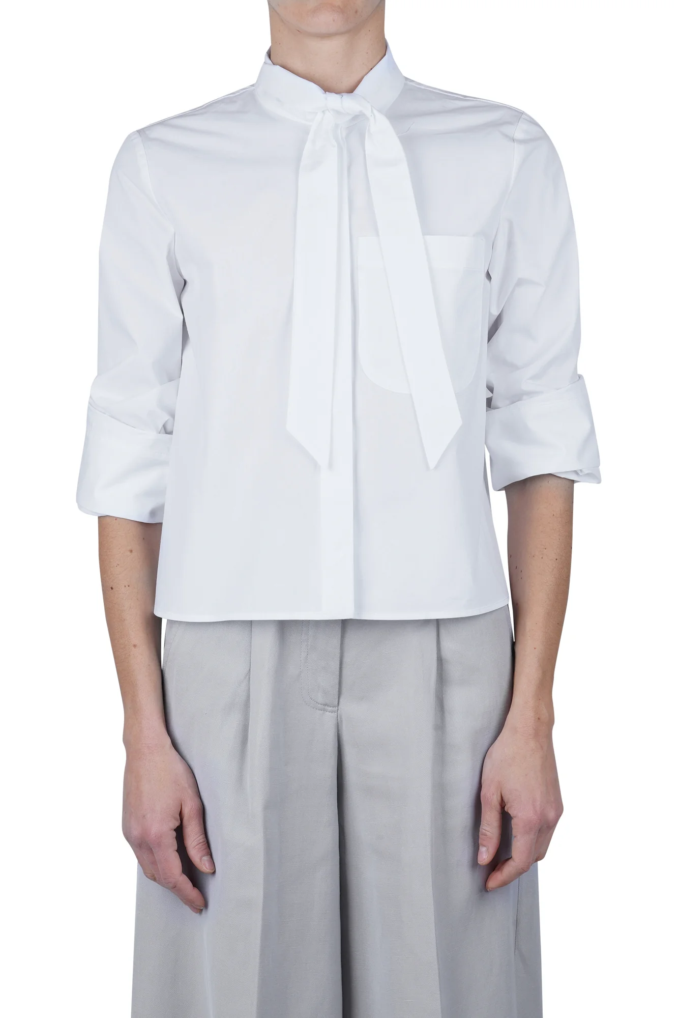 Liviana Conti - Camicia - 470797 - Bianco - Image 3