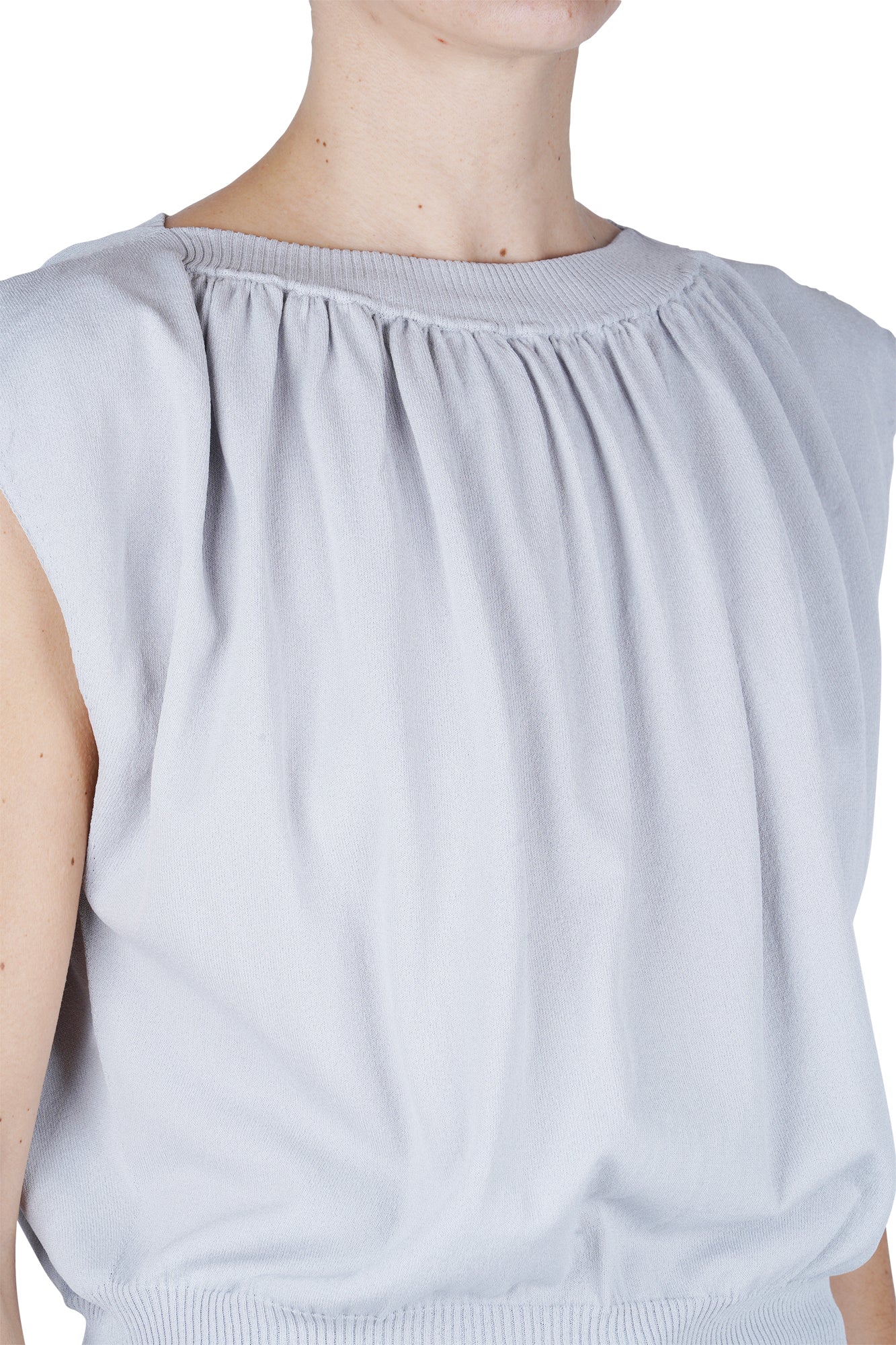 Liviana Conti - Maglia - 470817 - Grigio chiaro - Image 6