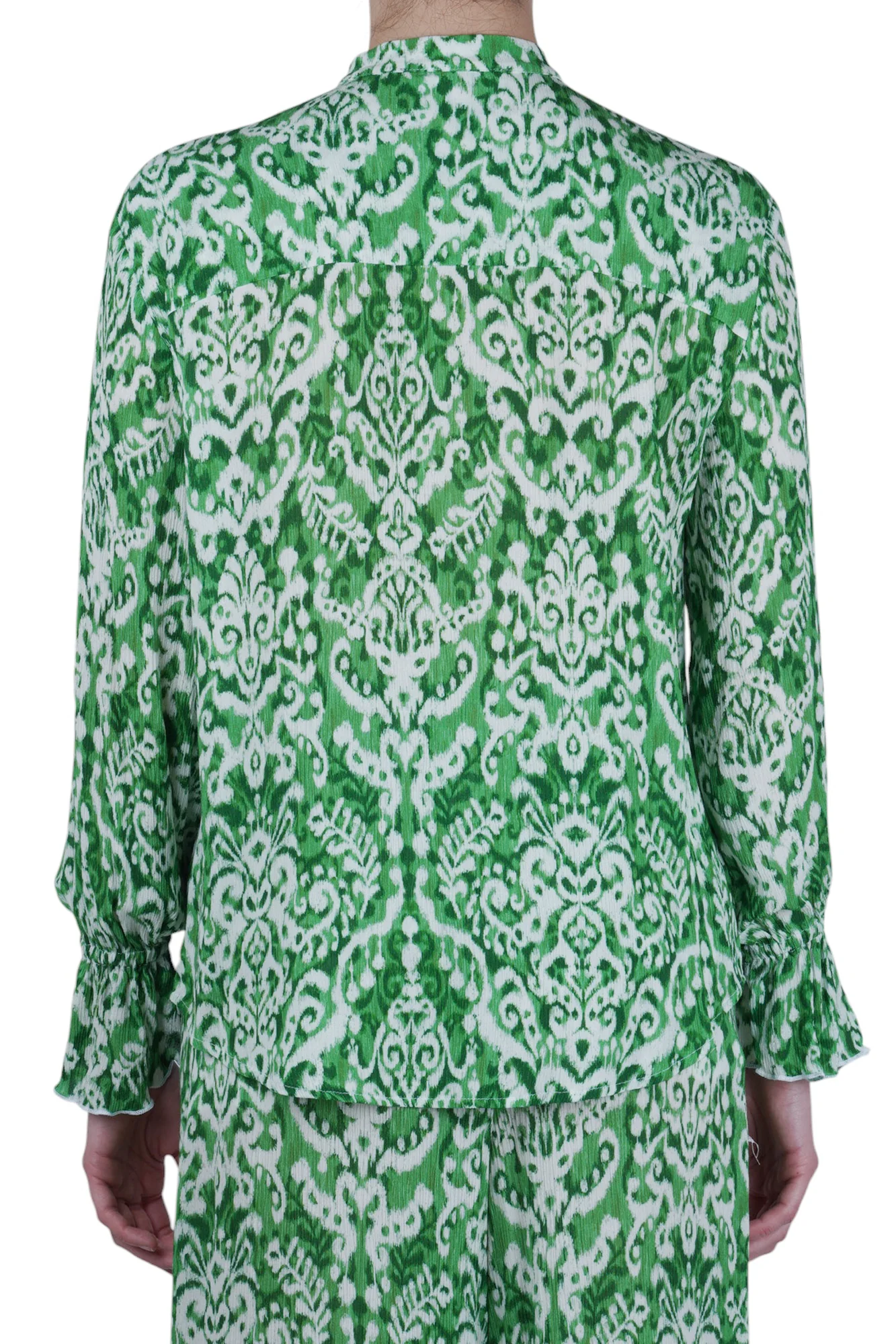 Maliparmi - Camicia - 470665 - Bianco/Verde - Image 5