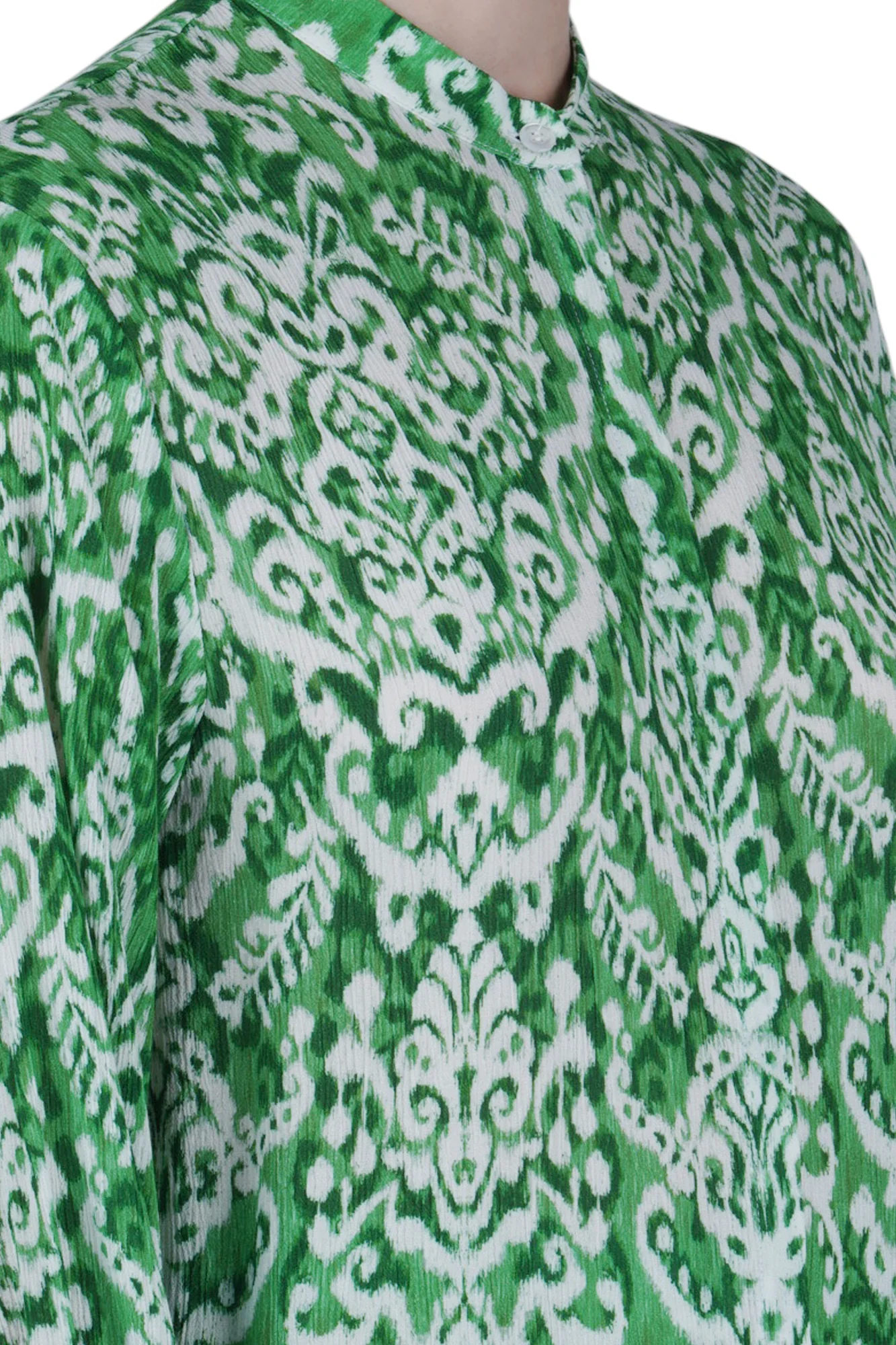 Maliparmi - Camicia - 470665 - Bianco/Verde - Image 6