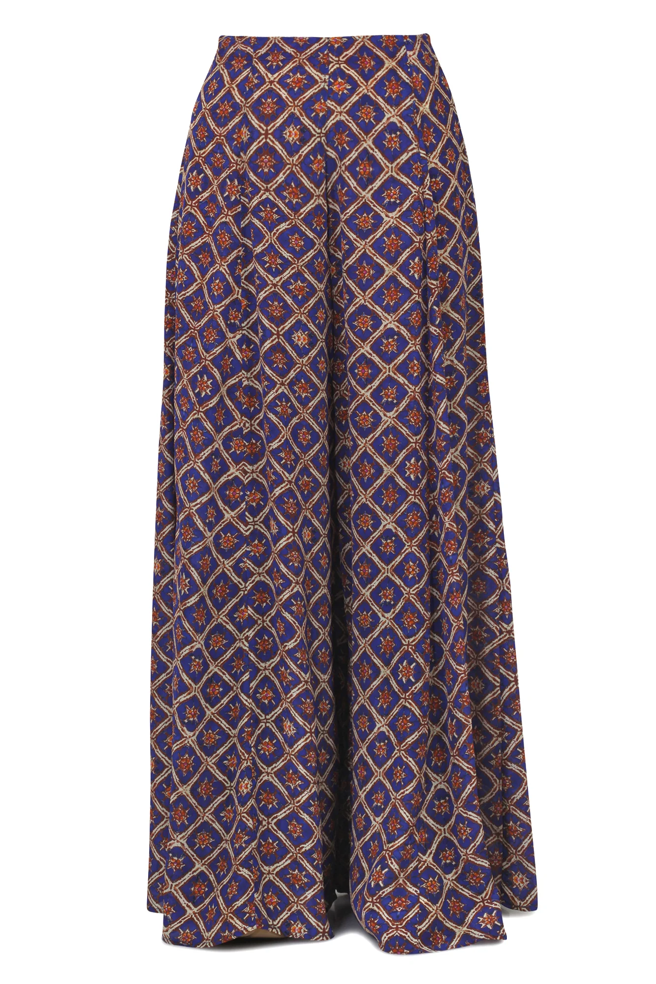 Maliparmi - Pantalone - 450750 - Blu/Marrone - Image 3