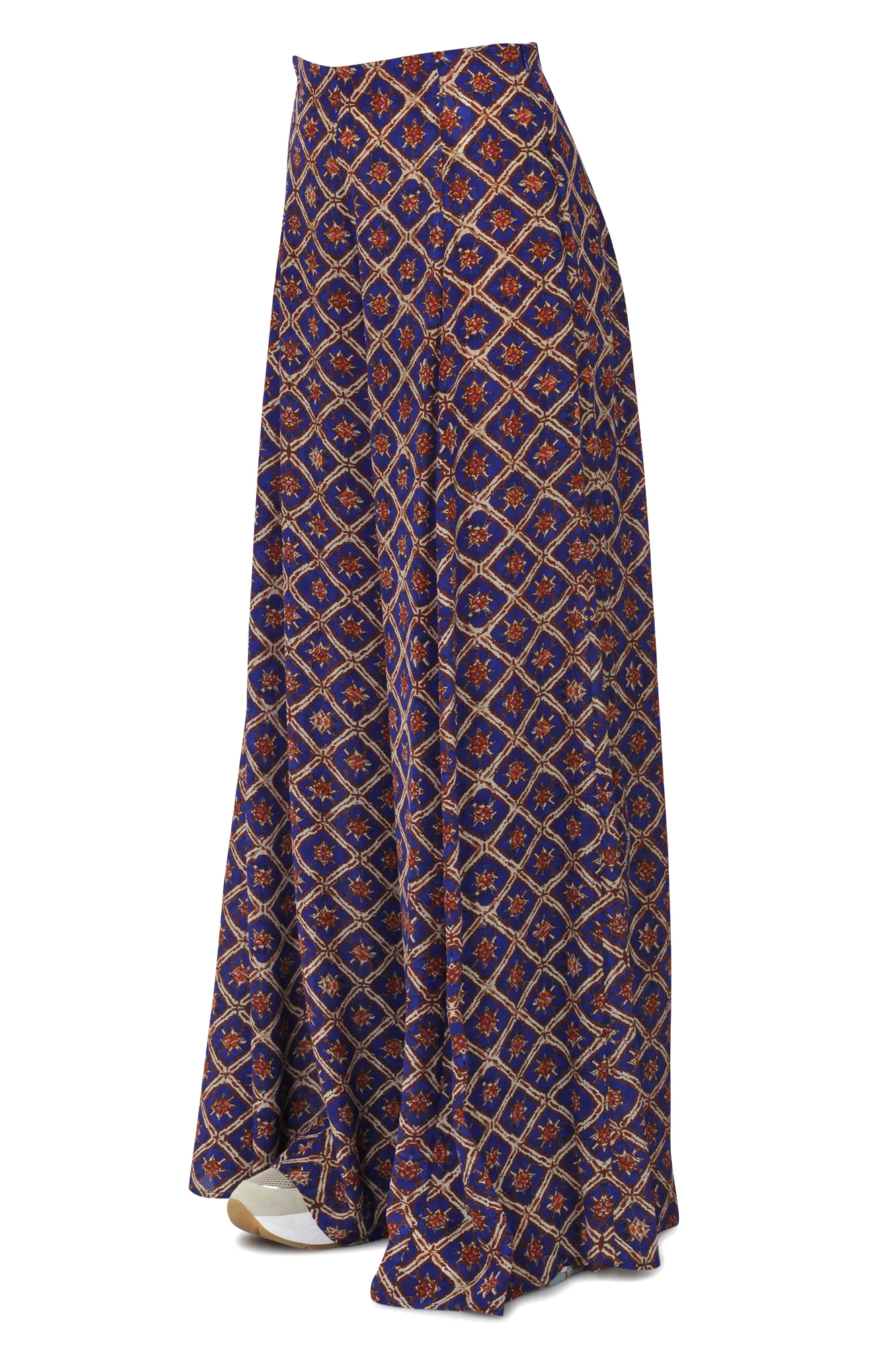 Maliparmi - Pantalone - 450750 - Blu/Marrone - Image 4