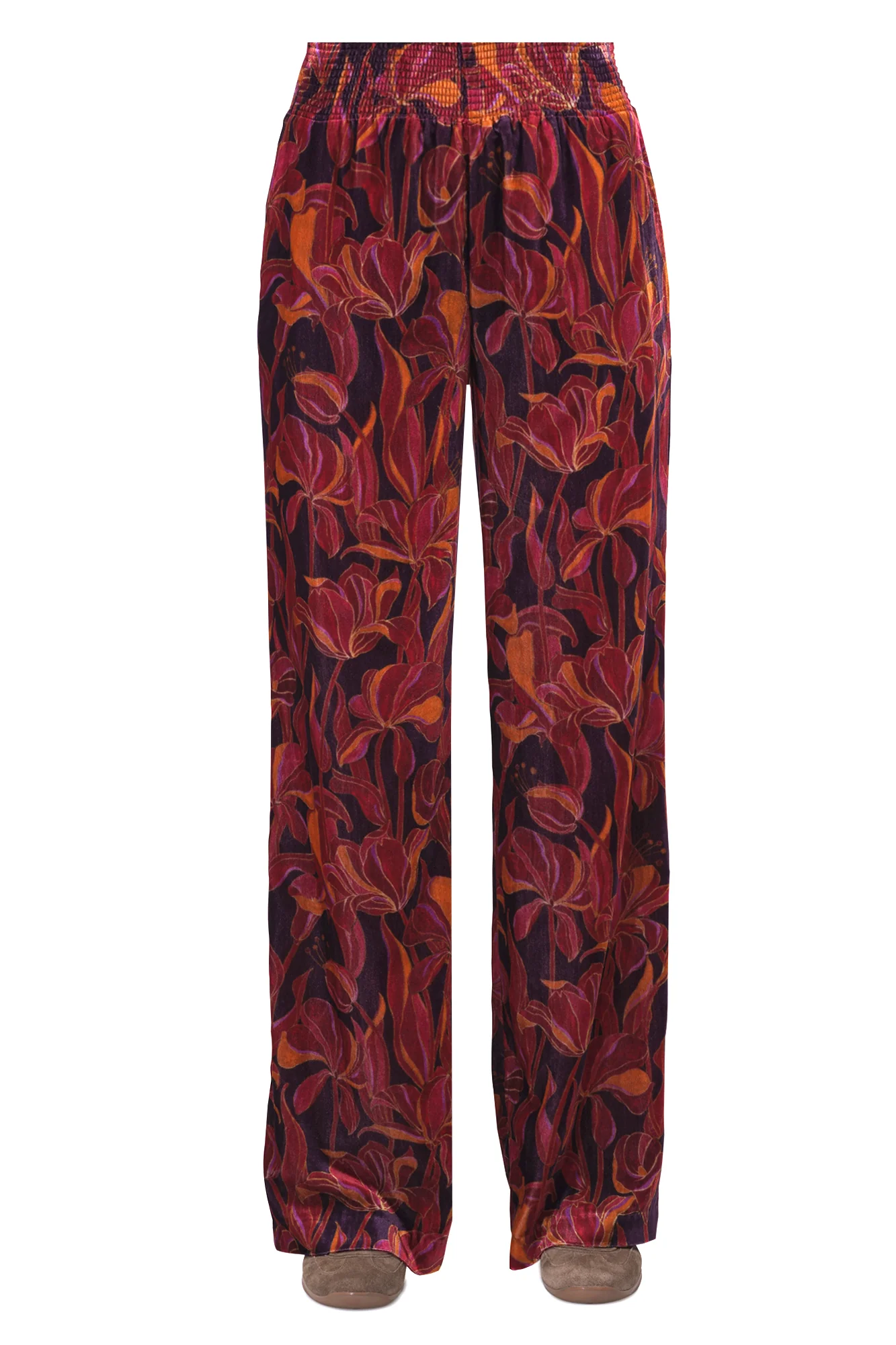 Maliparmi - Pantalone - 460720 - Fantasia Bordeaux - Image 3