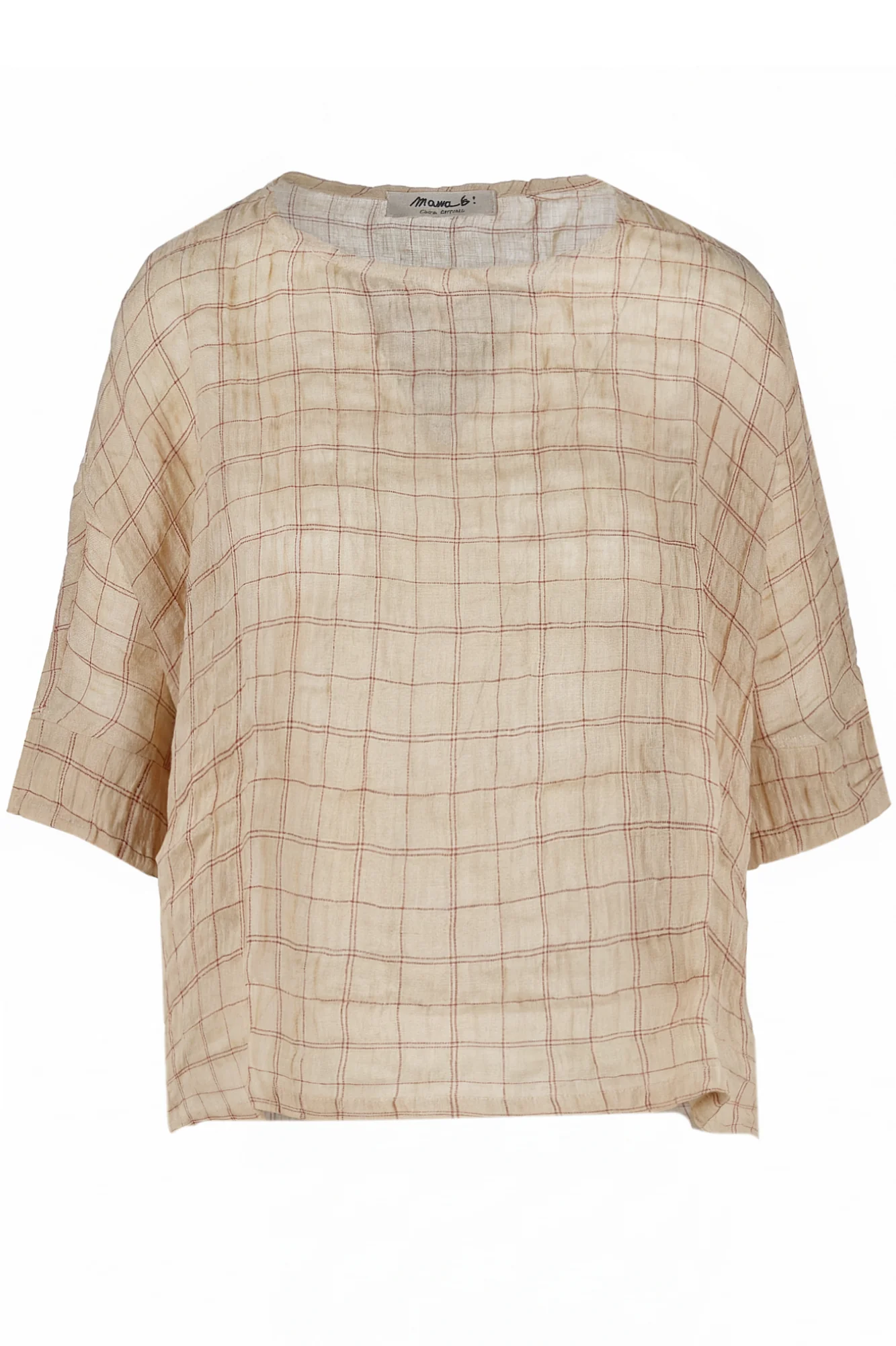 Mama B - Blusa - 471408 - Beige