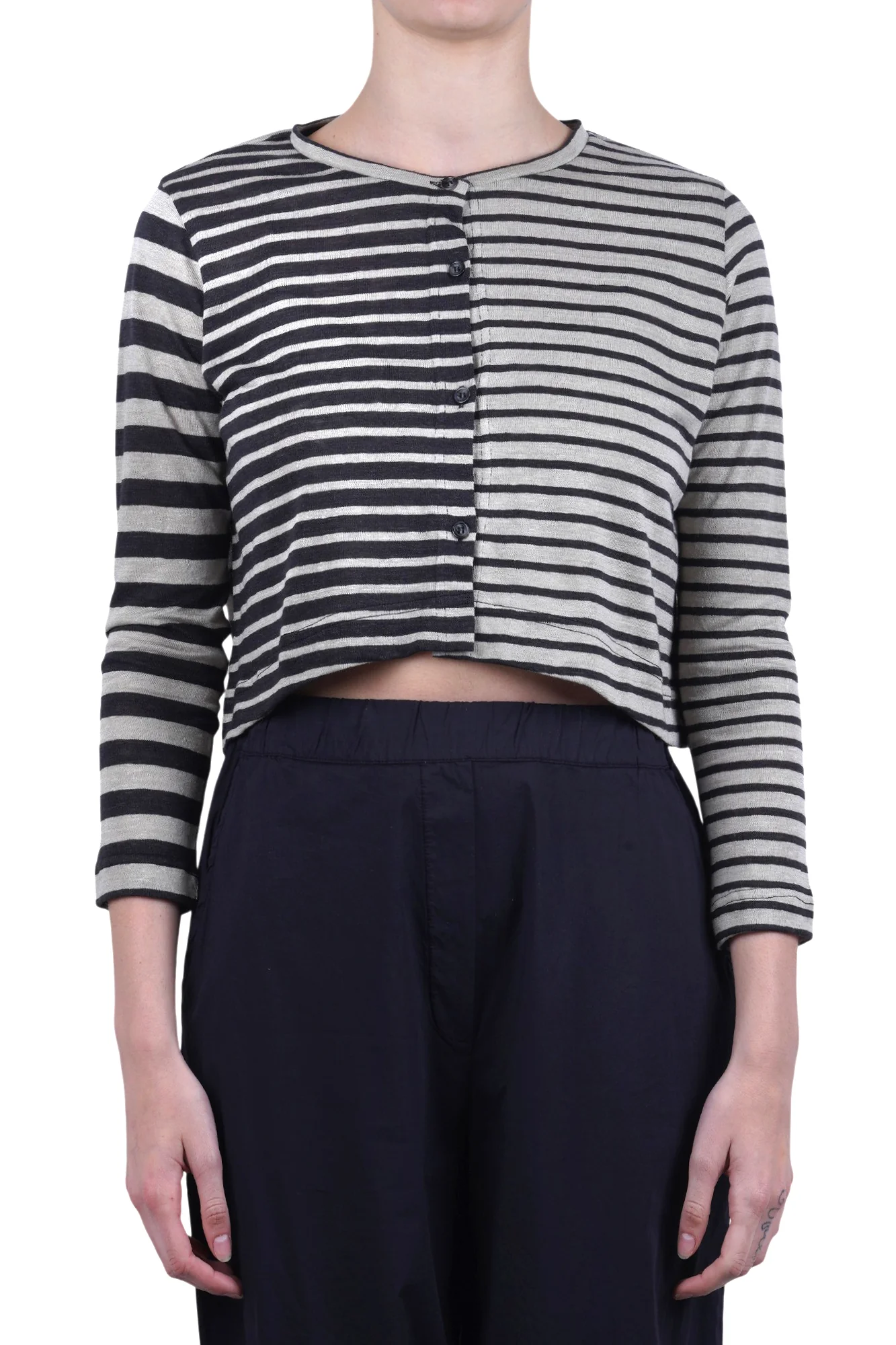Mama B - Cardigan - 471430 - Grigio/Antracite - Image 3