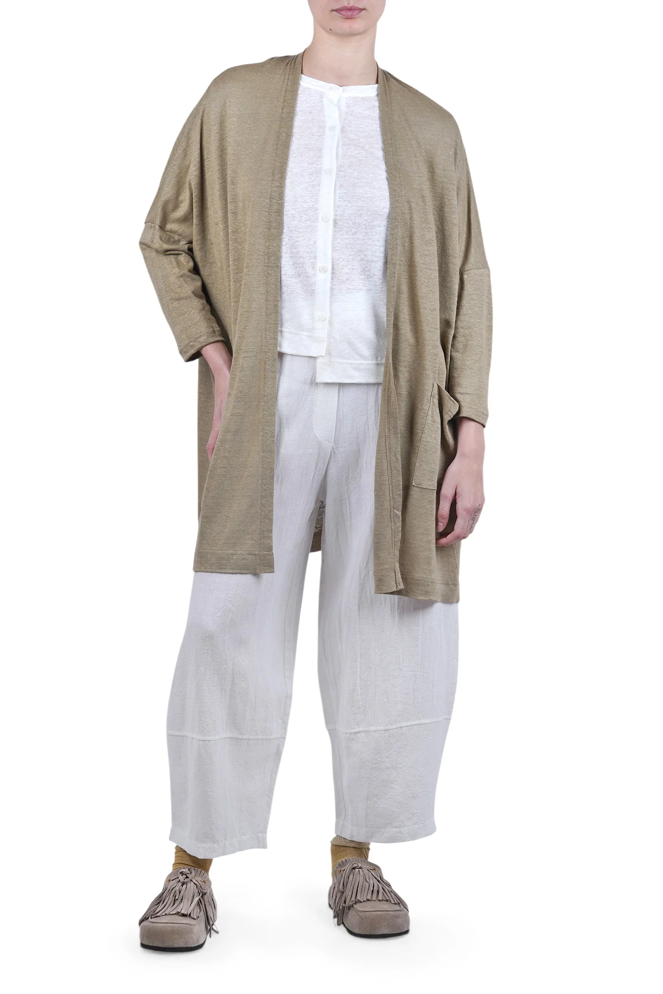 Mama B - Cardigan - 471431 - Latte - Image 2