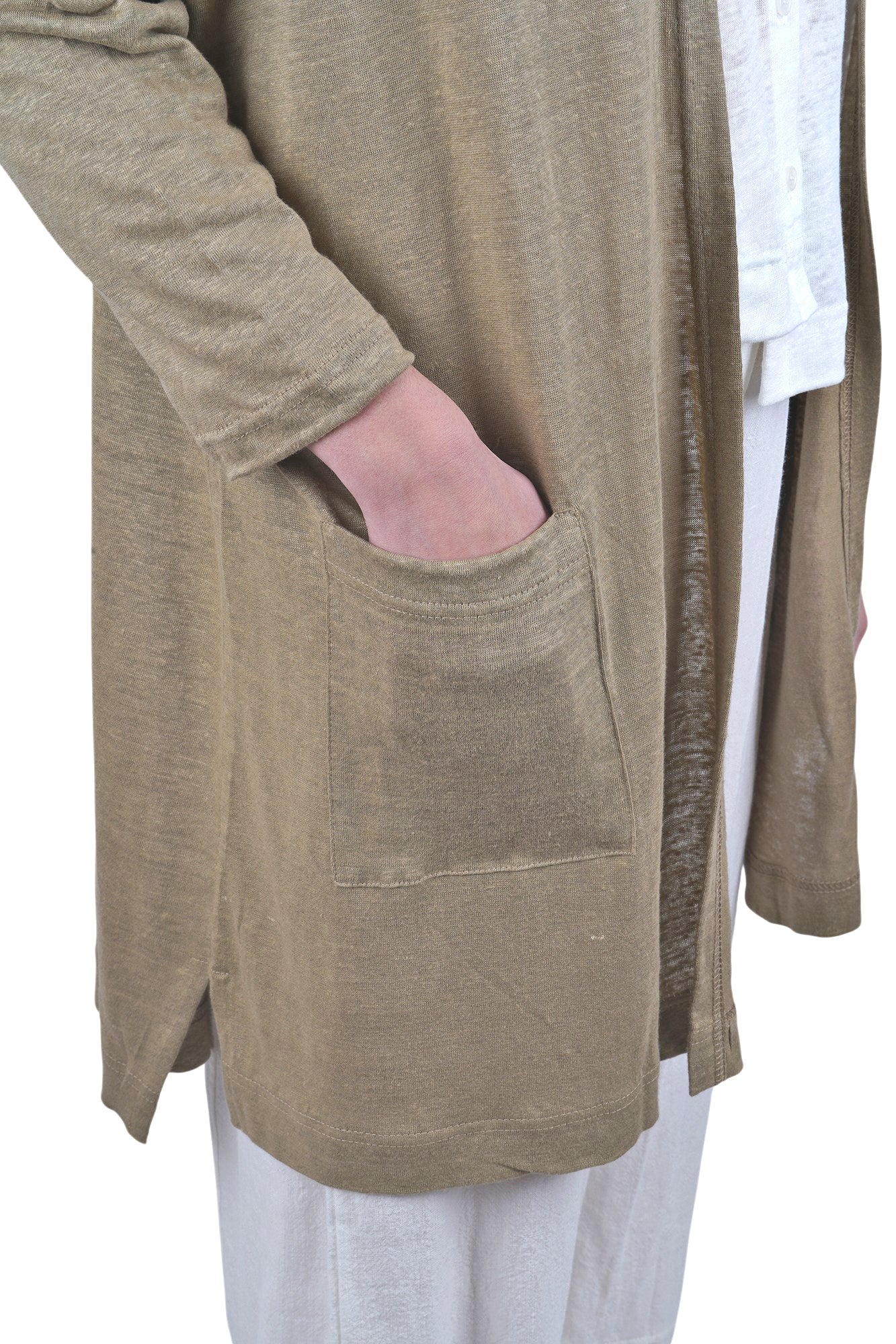 Mama B - Cardigan - 471435 - Kaki - Image 6