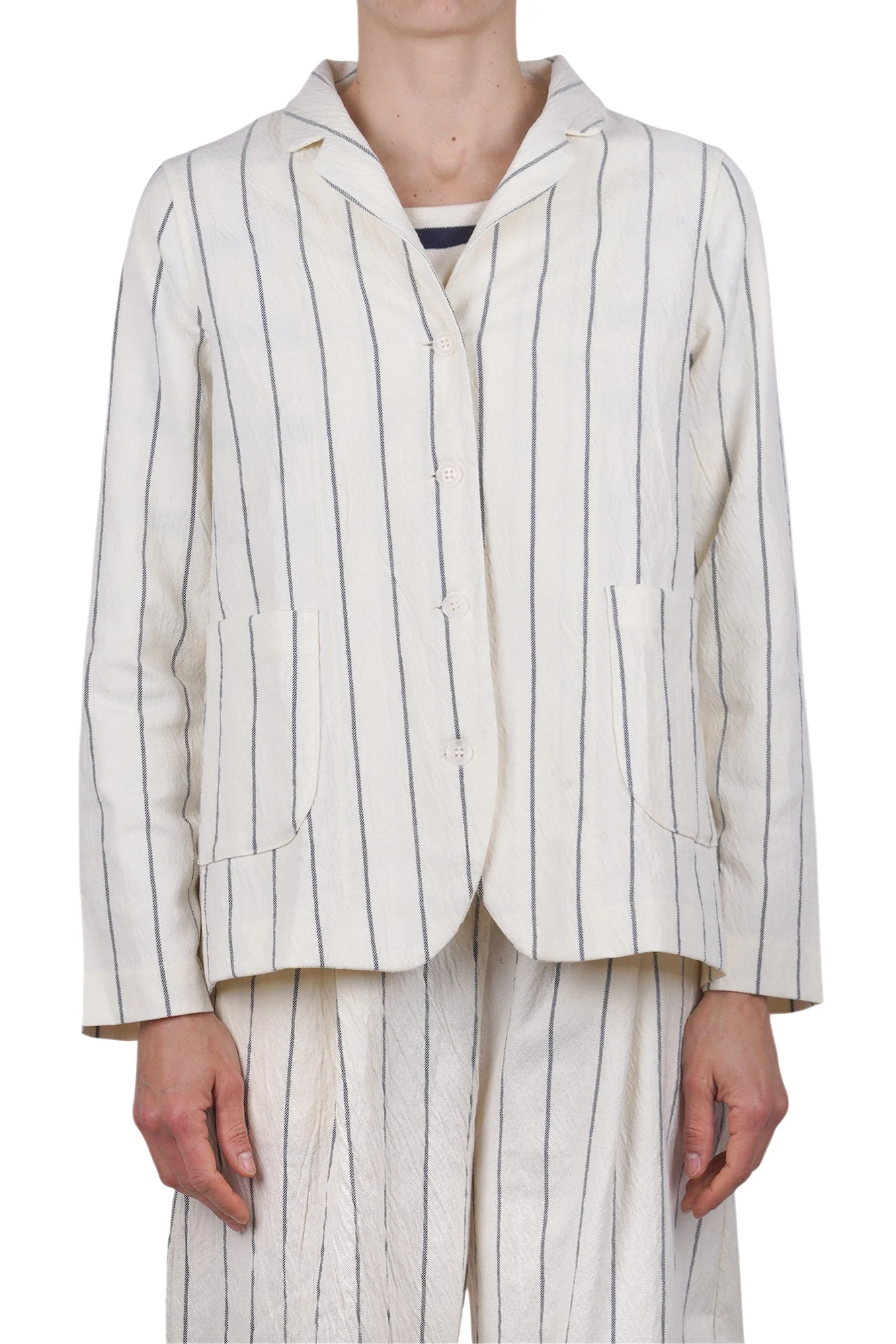 Mama B - Giacca - 471428 - Latte/Blu - Image 3
