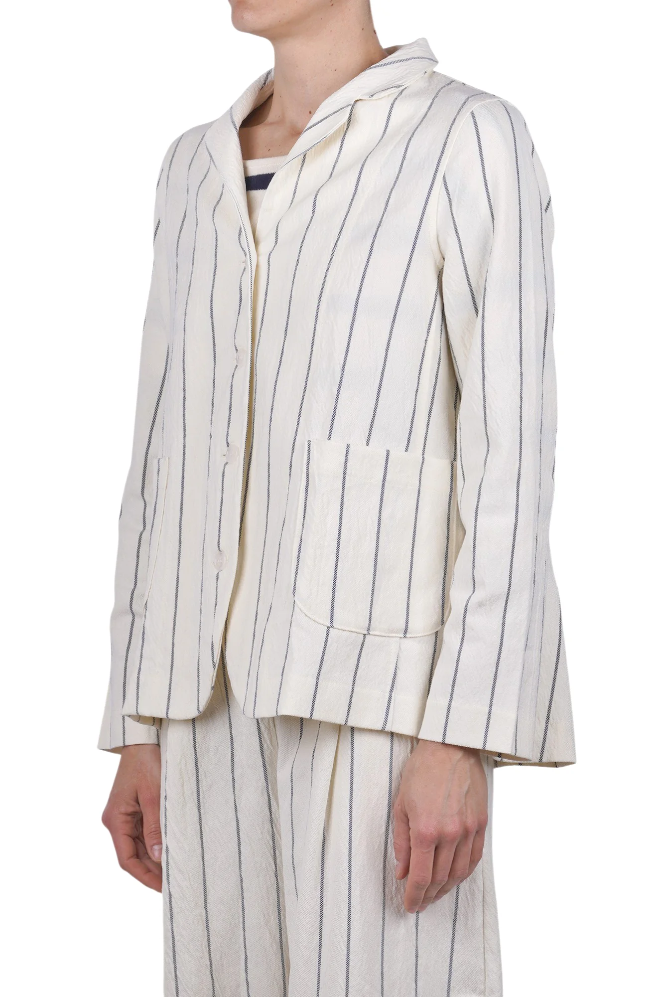 Mama B - Giacca - 471428 - Latte/Blu - Image 4