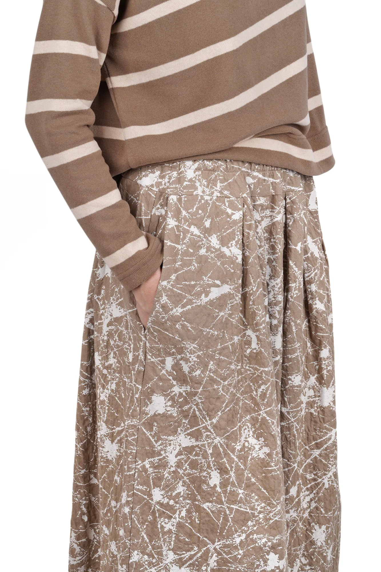 Mama B - Gonna - 471387 - Kaki - Image 6