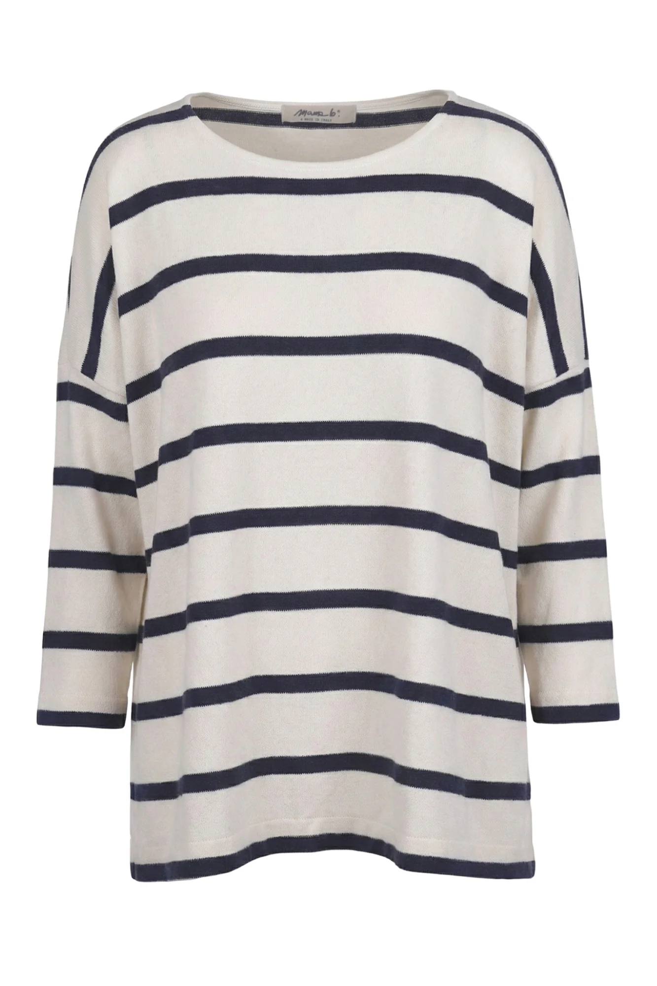 Mama B - Maglia - 471382 - Latte/Blu