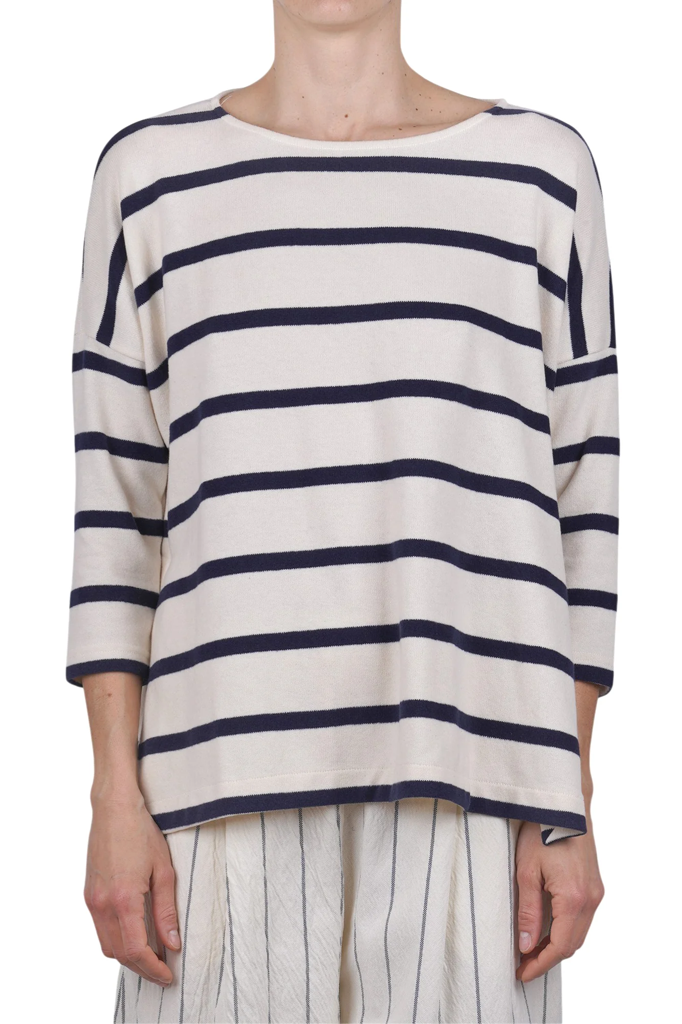 Mama B - Maglia - 471382 - Latte/Blu - Image 3