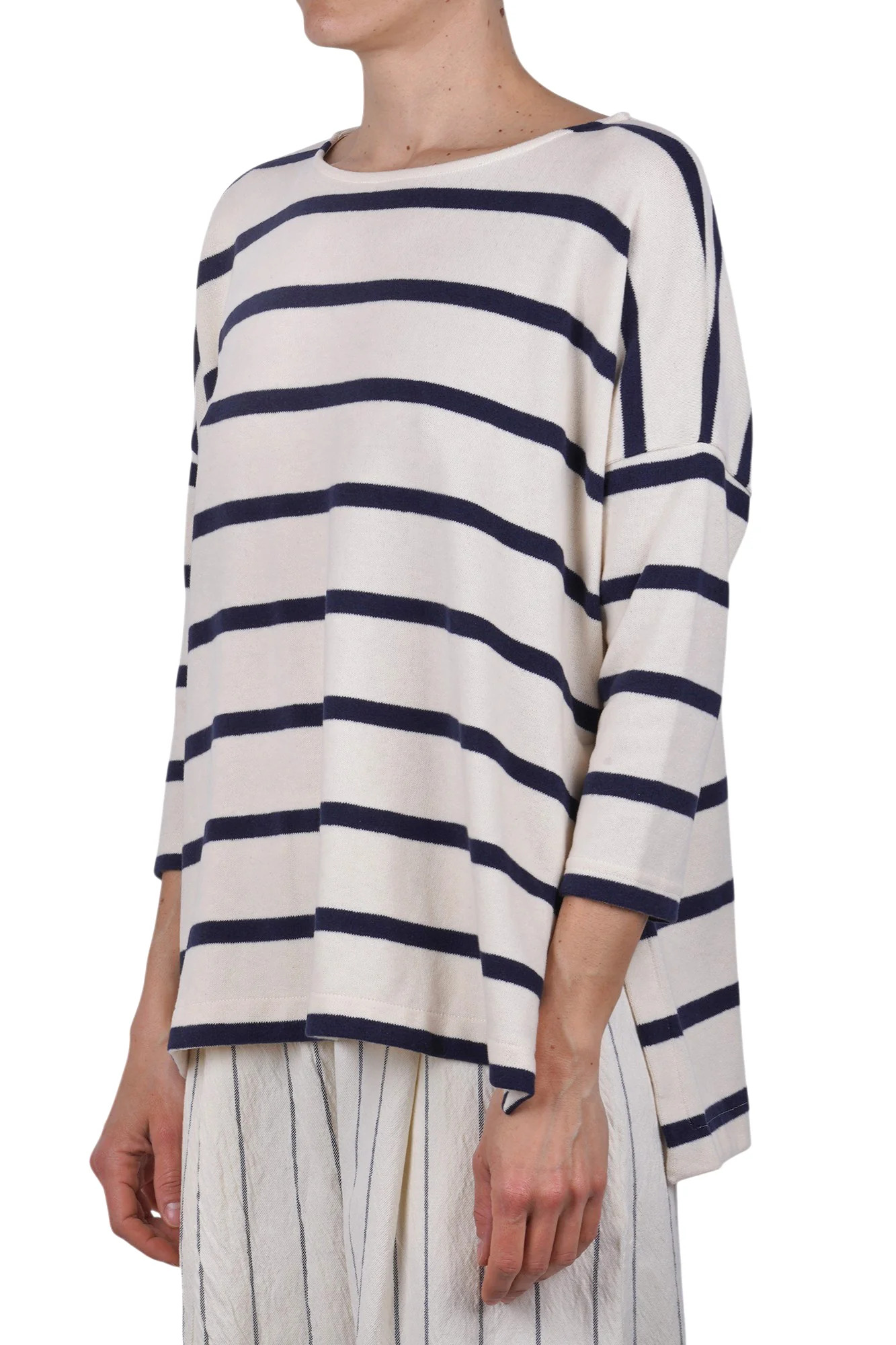 Mama B - Maglia - 471382 - Latte/Blu - Image 4