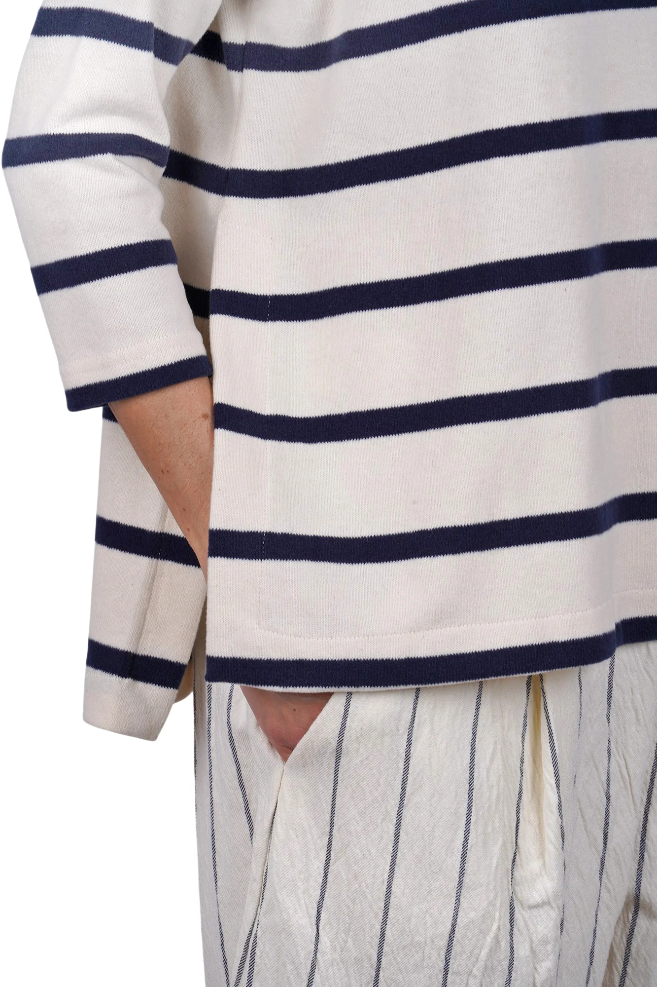 Mama B - Maglia - 471382 - Latte/Blu - Image 6