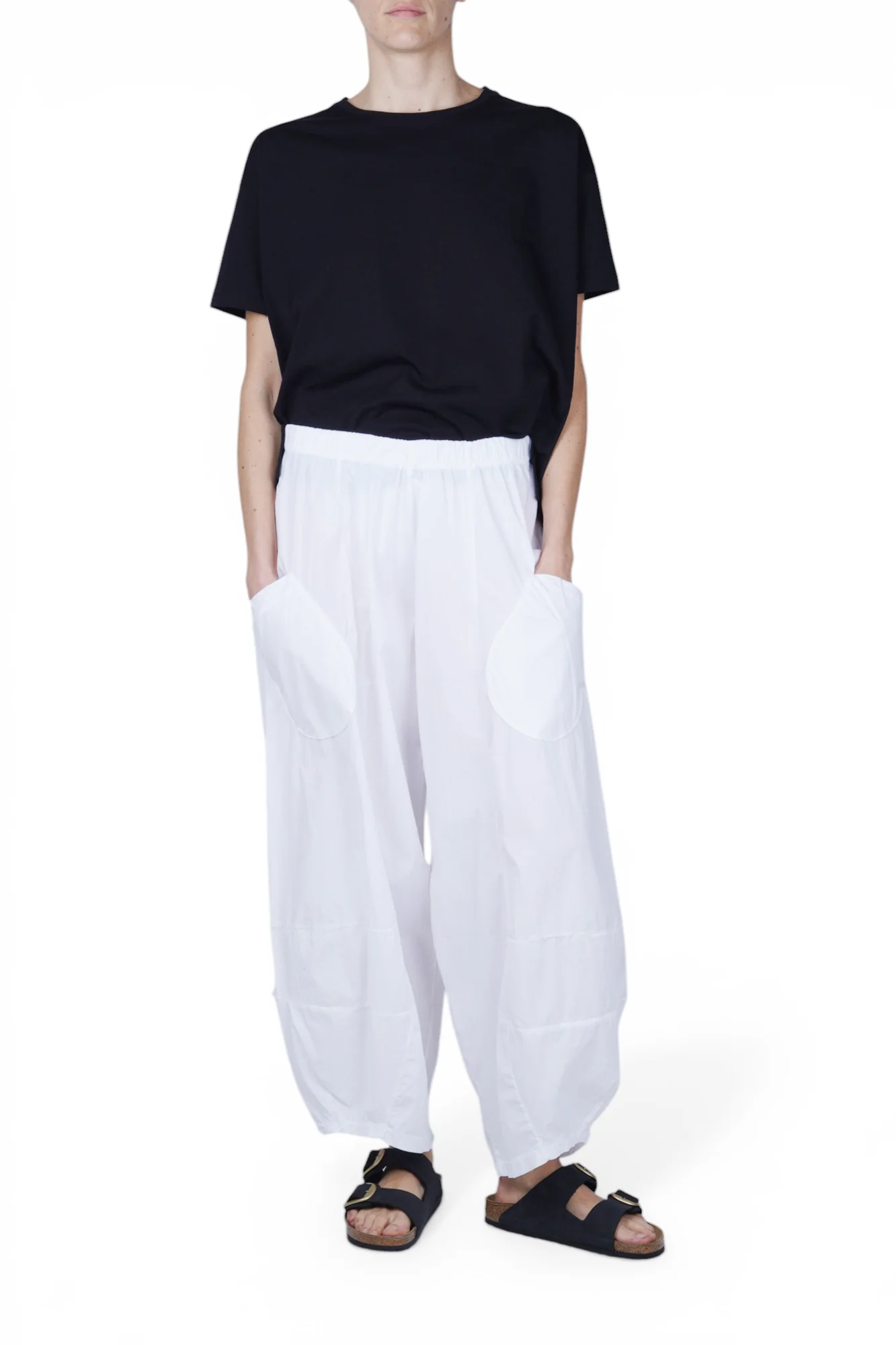 Mama B - Pantalone - 471392 - Bianco - Image 2