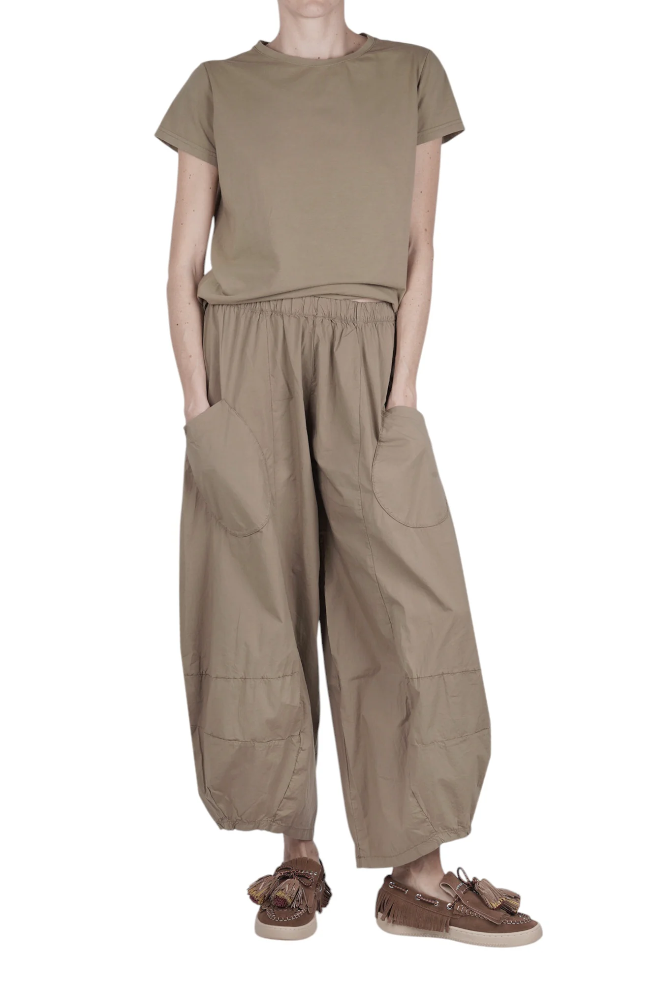 Mama B - Pantalone - 471392 - Kaki - Image 2