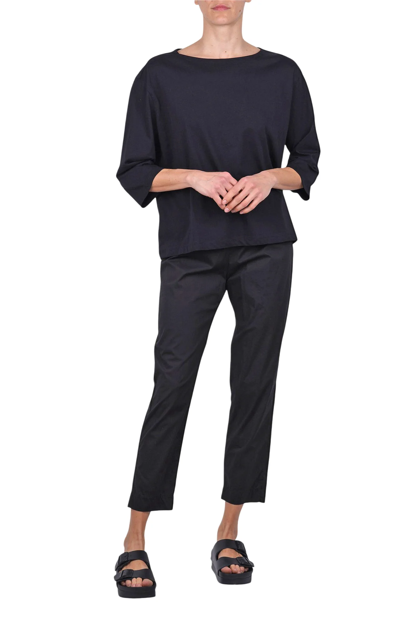 Mama B - Pantalone - 471393 - Nero - Image 2