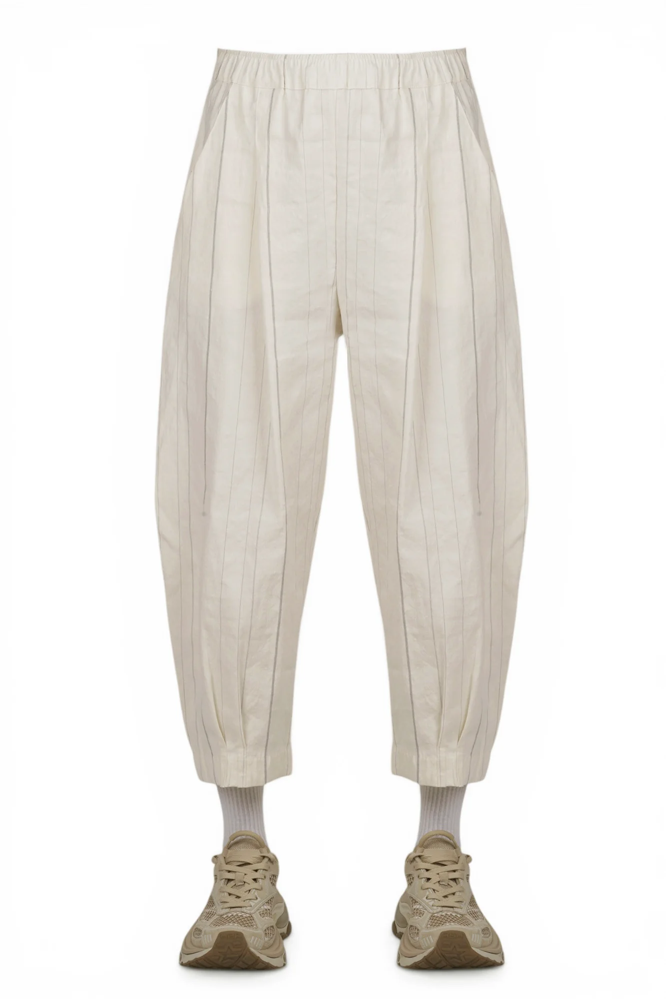 Mama B - Pantalone - 471410 - Latte/Blu - Image 3
