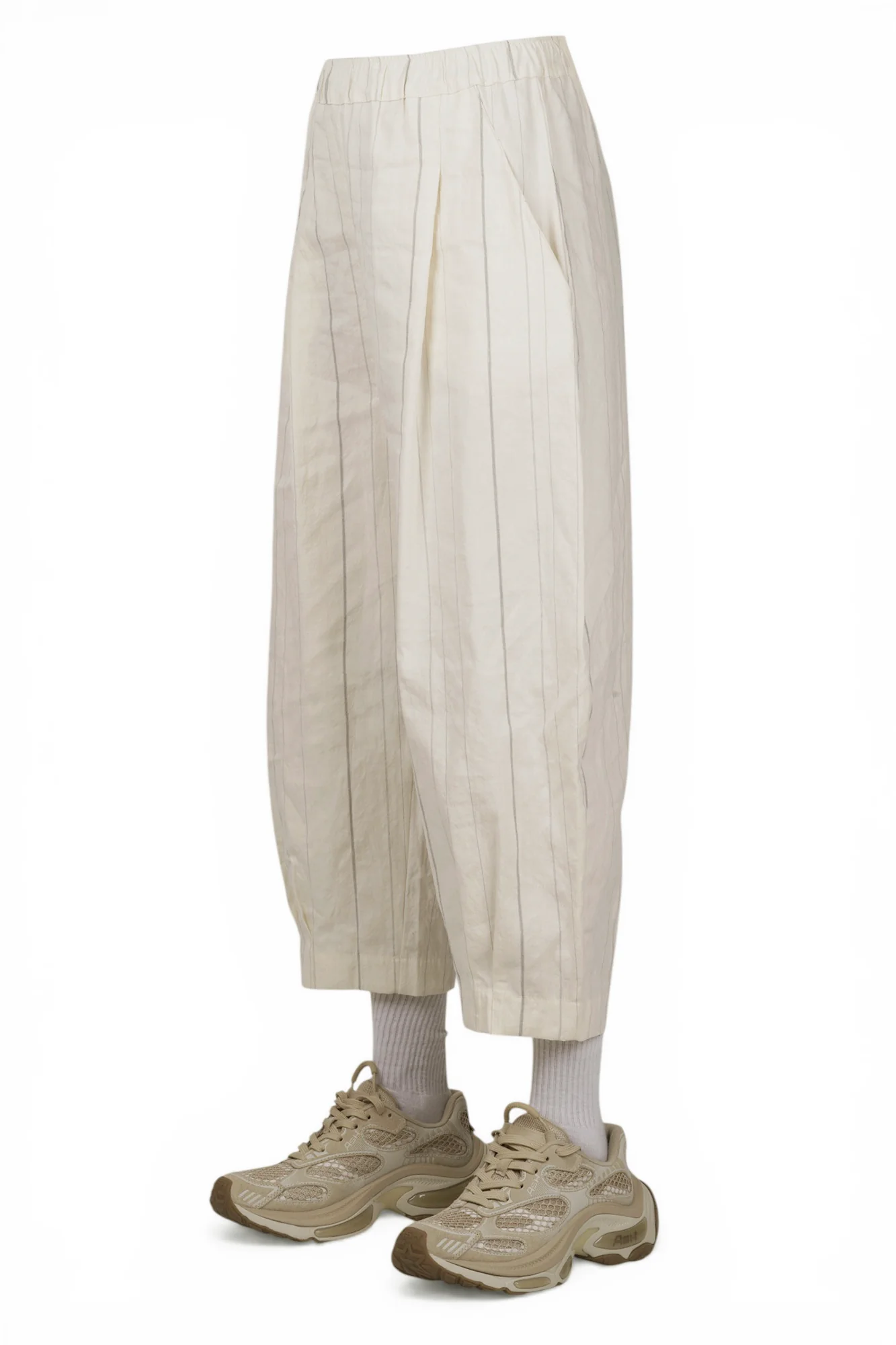 Mama B - Pantalone - 471410 - Latte/Blu - Image 4