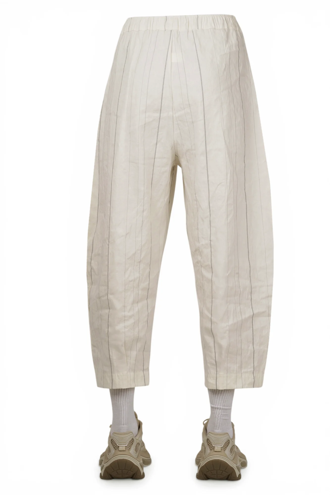 Mama B - Pantalone - 471410 - Latte/Blu - Image 5
