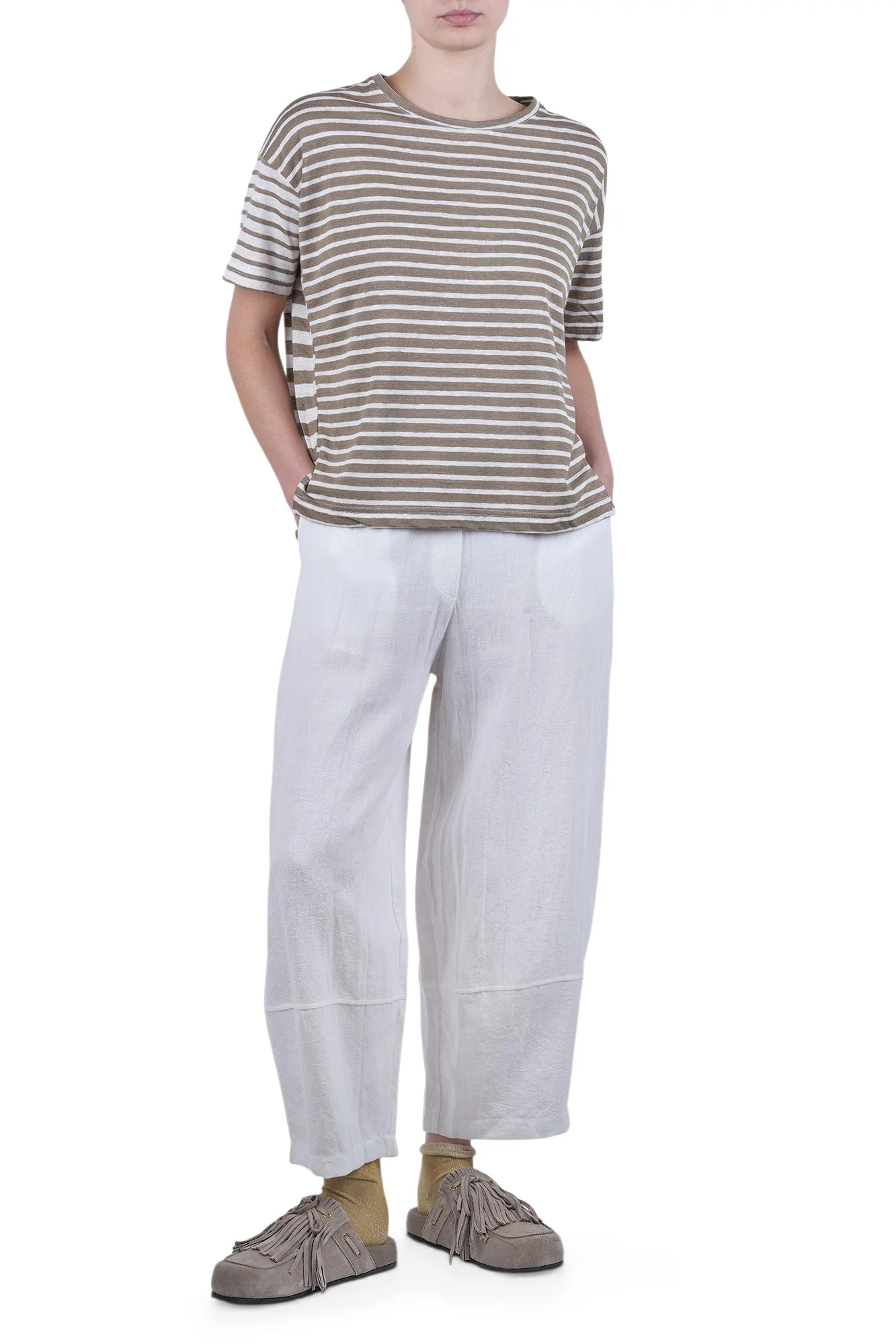 Mama B - T-shirt - 471384 - Kaki/Latte - Image 2