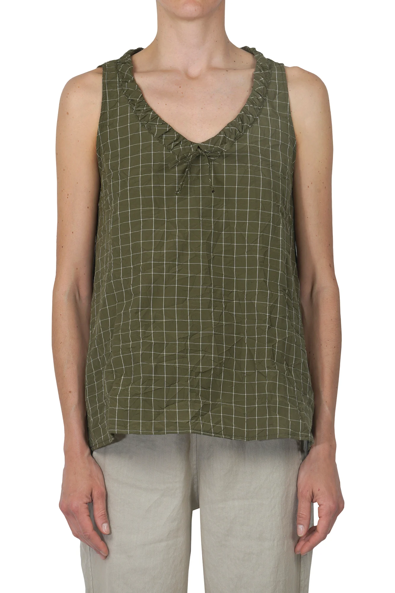 Mama B - Top - 450656 - Verde/Latte - Image 3