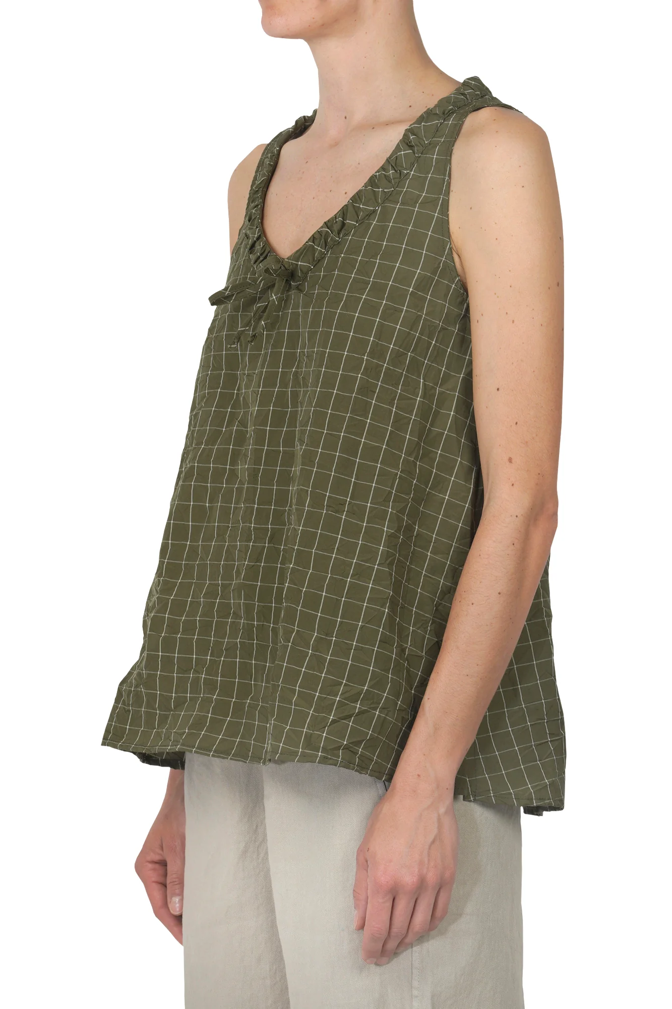 Mama B - Top - 450656 - Verde/Latte - Image 4