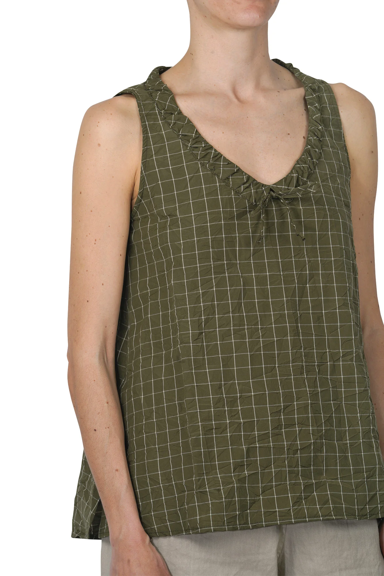 Mama B - Top - 450656 - Verde/Latte - Image 6