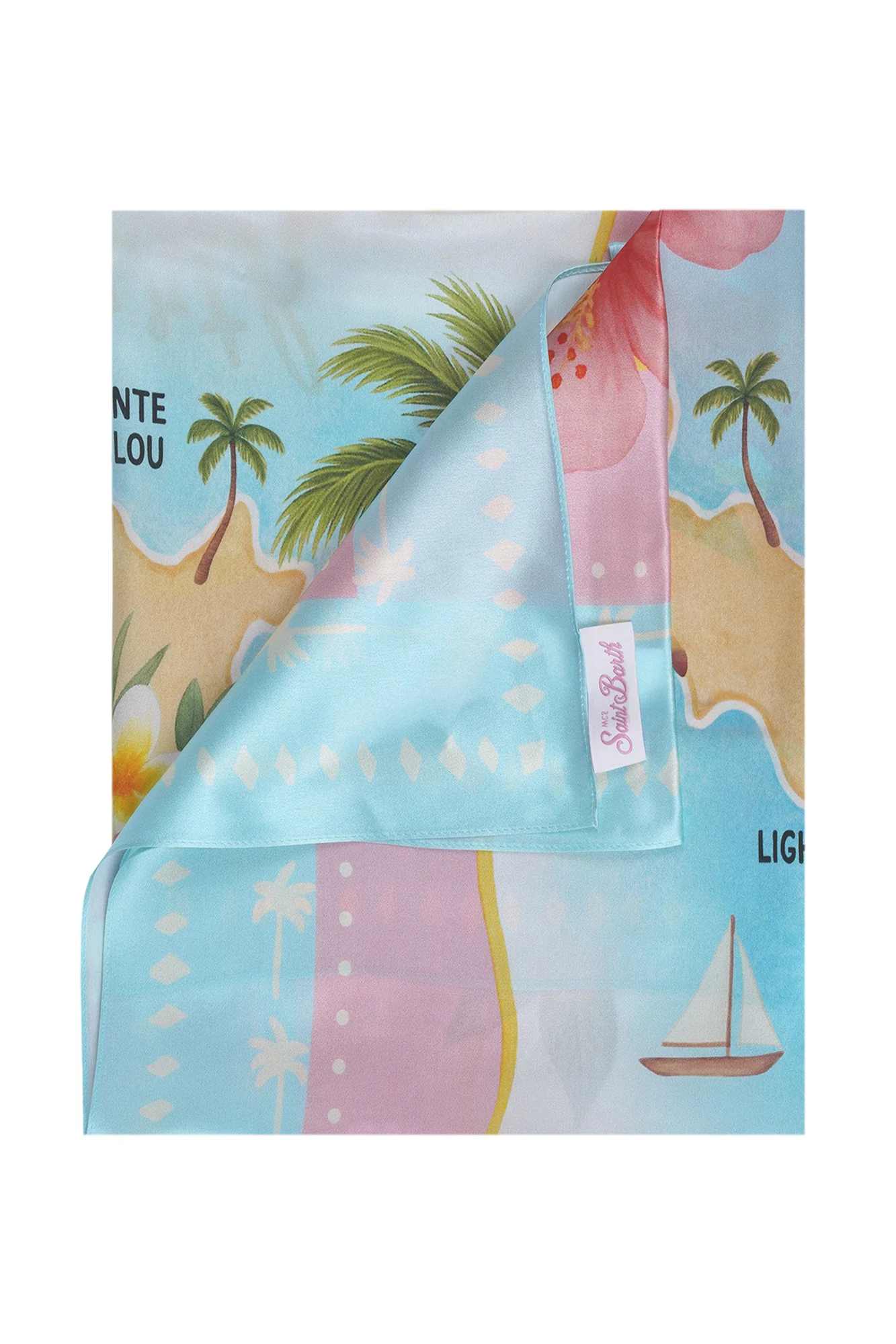 MC2 Saint Barth - Bandana - 471001 - Fantasia Azzurro