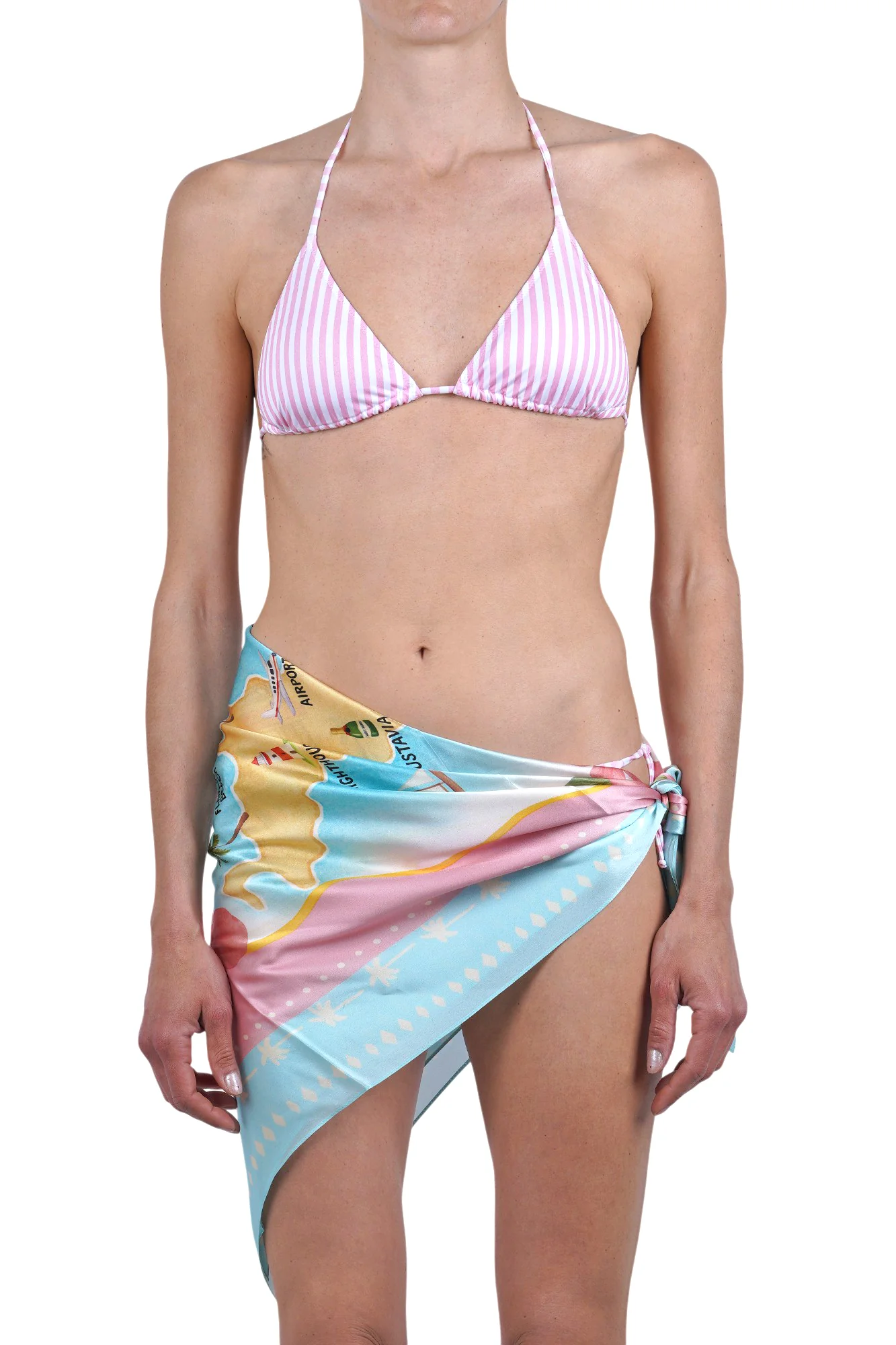 MC2 Saint Barth - Bandana - 471001 - Fantasia Azzurro - Image 3