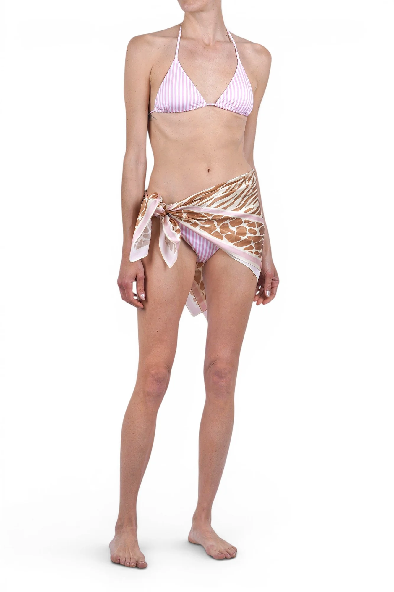 MC2 Saint Barth - Bikini - 470985 - Bianco/Rosa - Image 2
