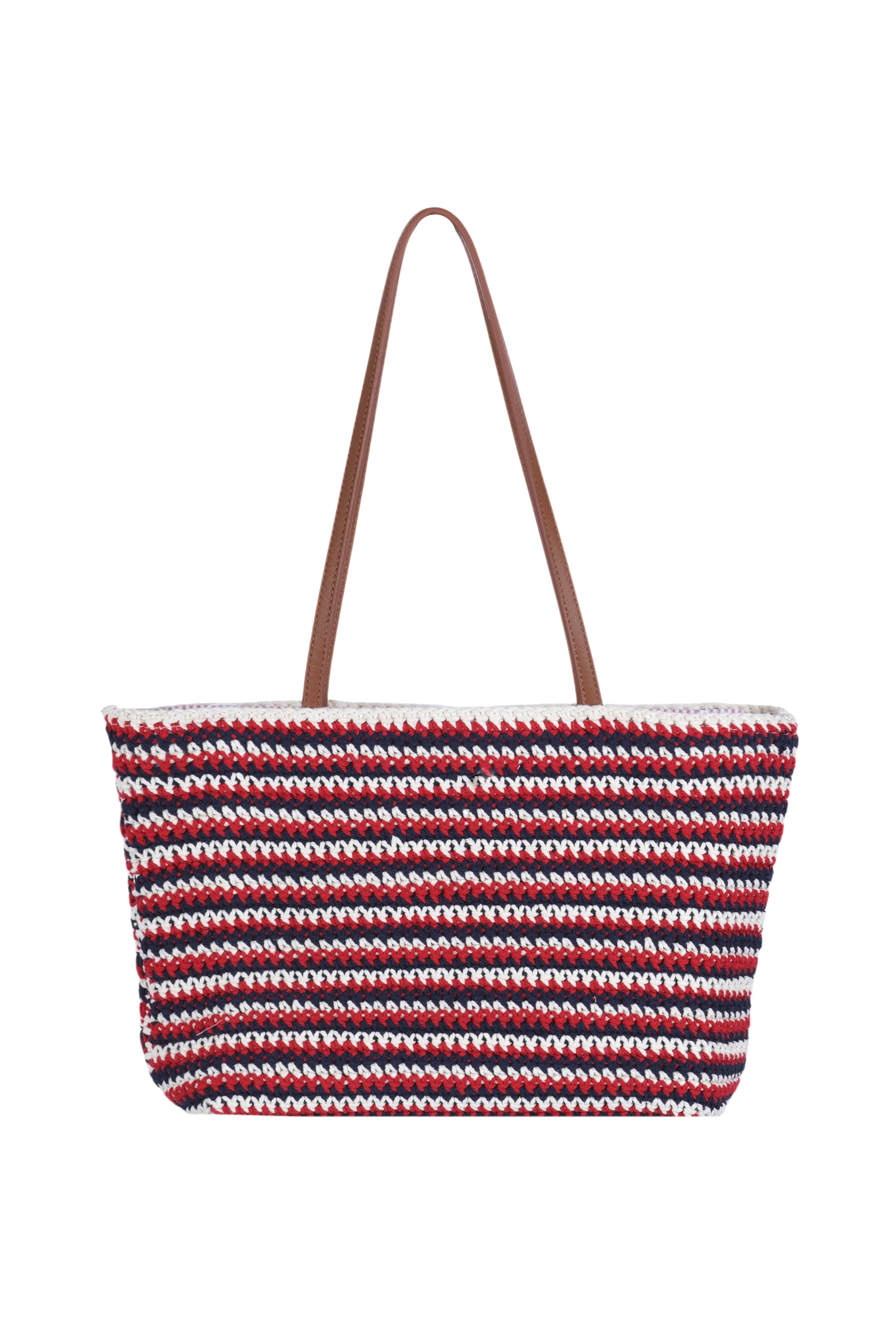 MC2 Saint Barth - Borsa grande - 471006 - Blu/Rosso - Image 4