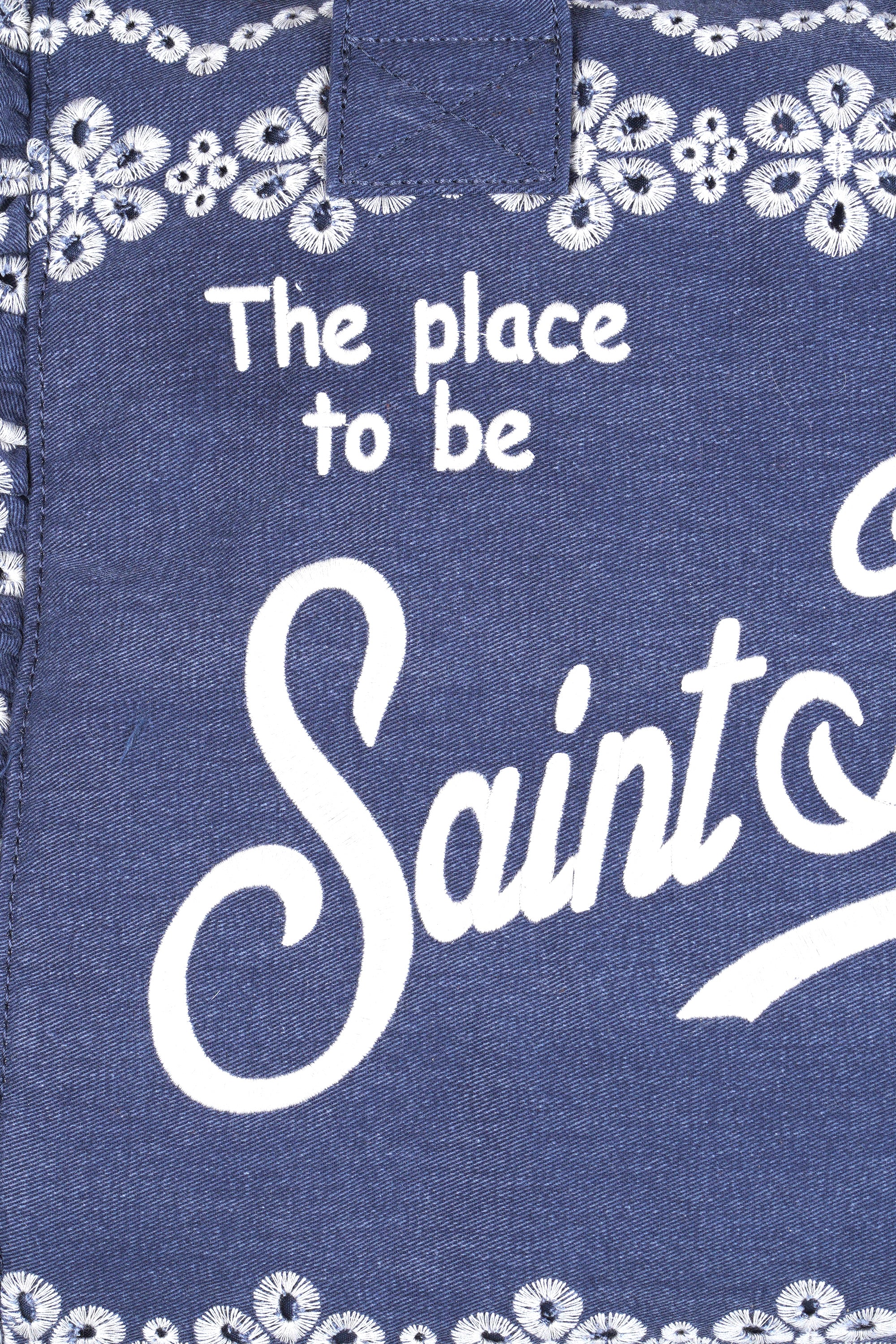 MC2 Saint Barth - Borsa grande - 471007 - Denim - Image 5