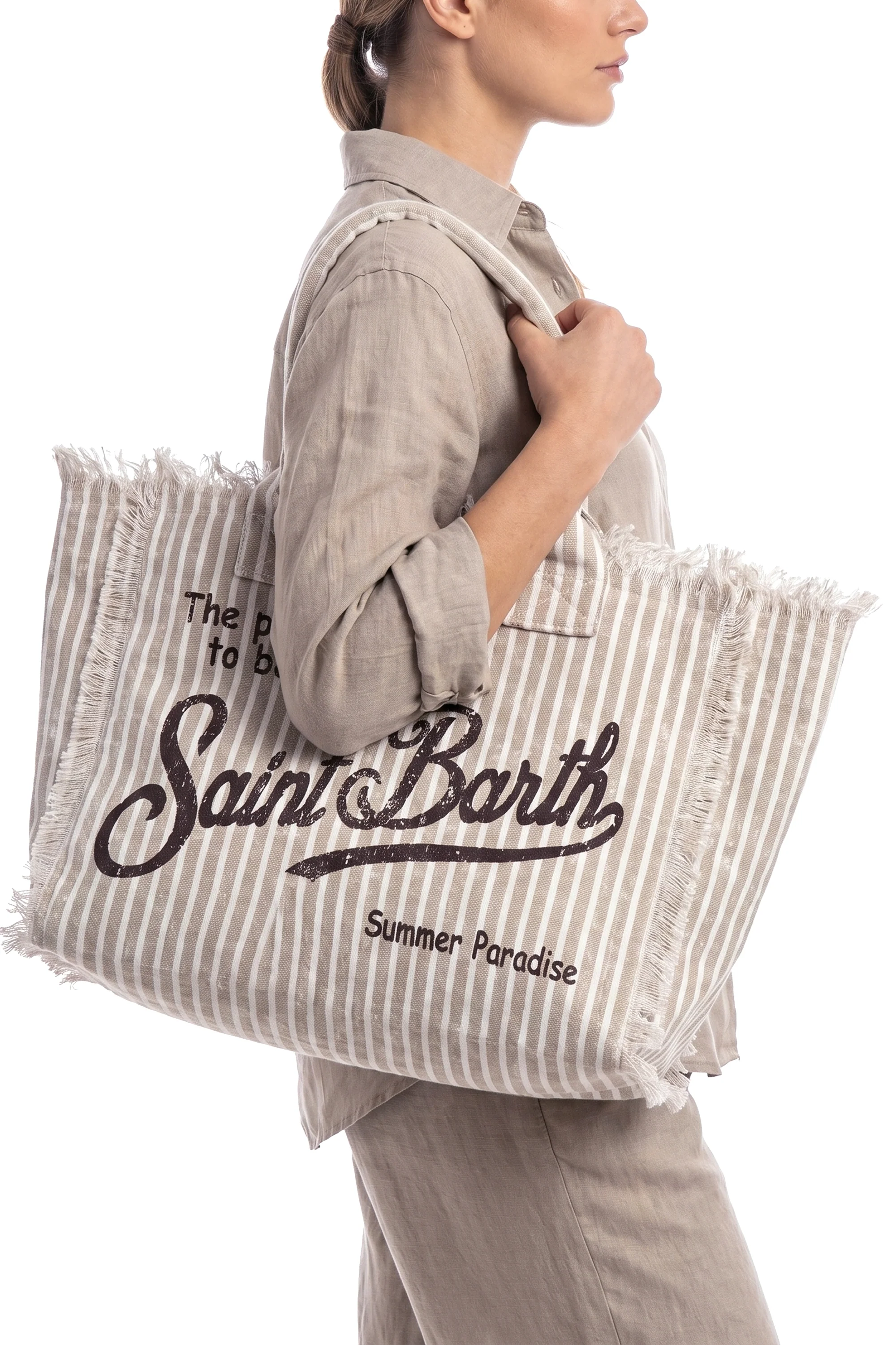 MC2 Saint Barth - Borsa grande - 471023 - Panna/Beige - Image 2