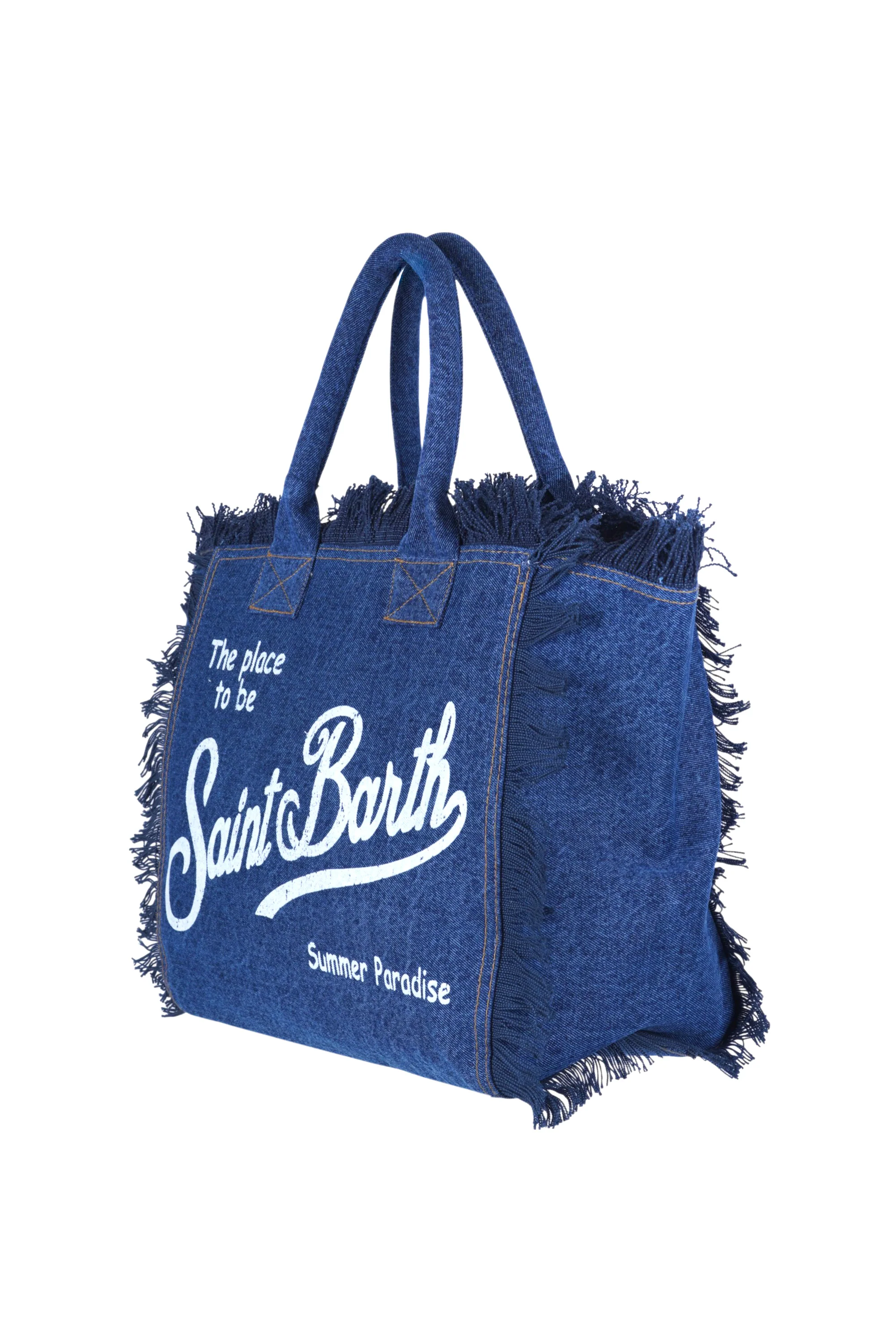 MC2 Saint Barth - Borsa grande - 471034 - Denim - Image 3