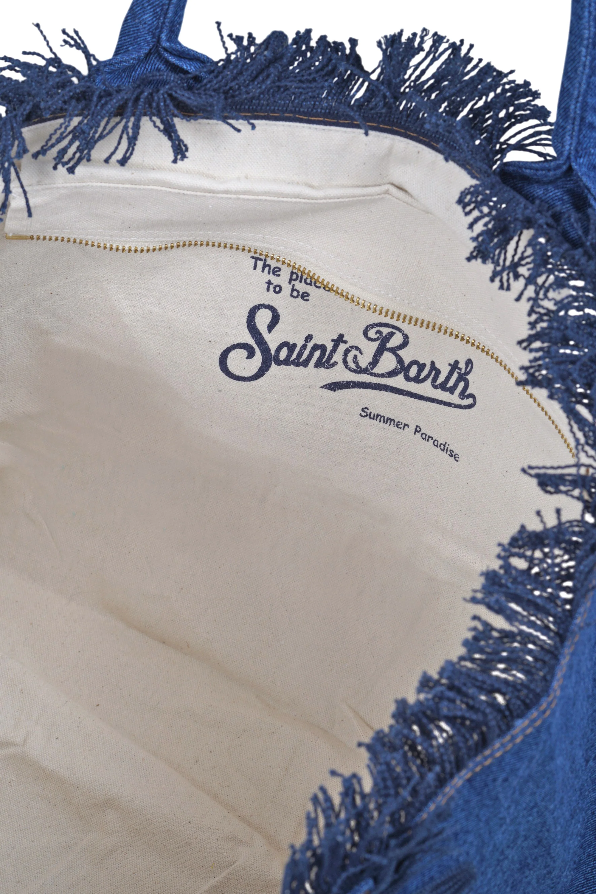 MC2 Saint Barth - Borsa grande - 471034 - Denim - Image 5