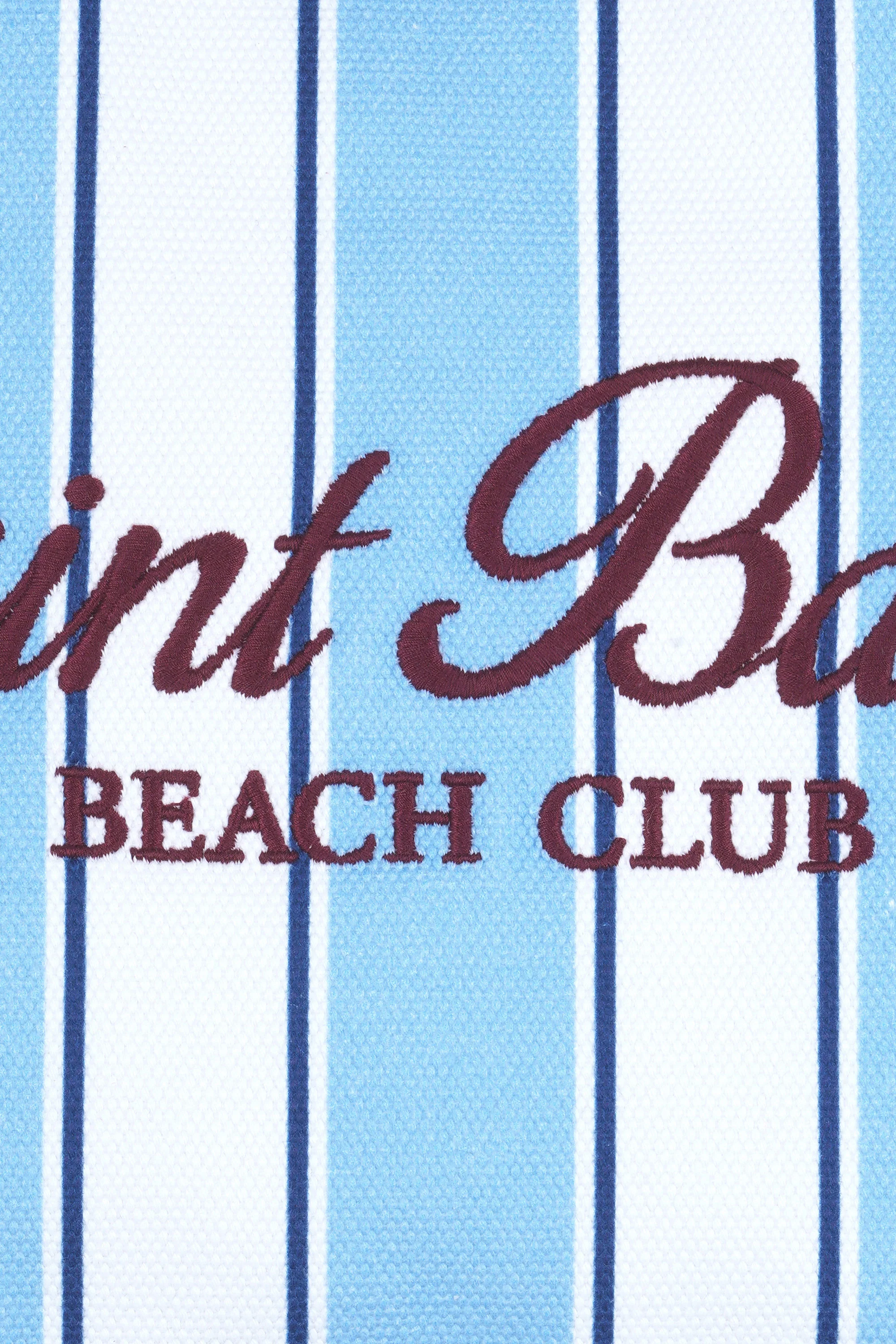 MC2 Saint Barth - Borsa grande - 471035 - Bianco/Azzurro - Image 6