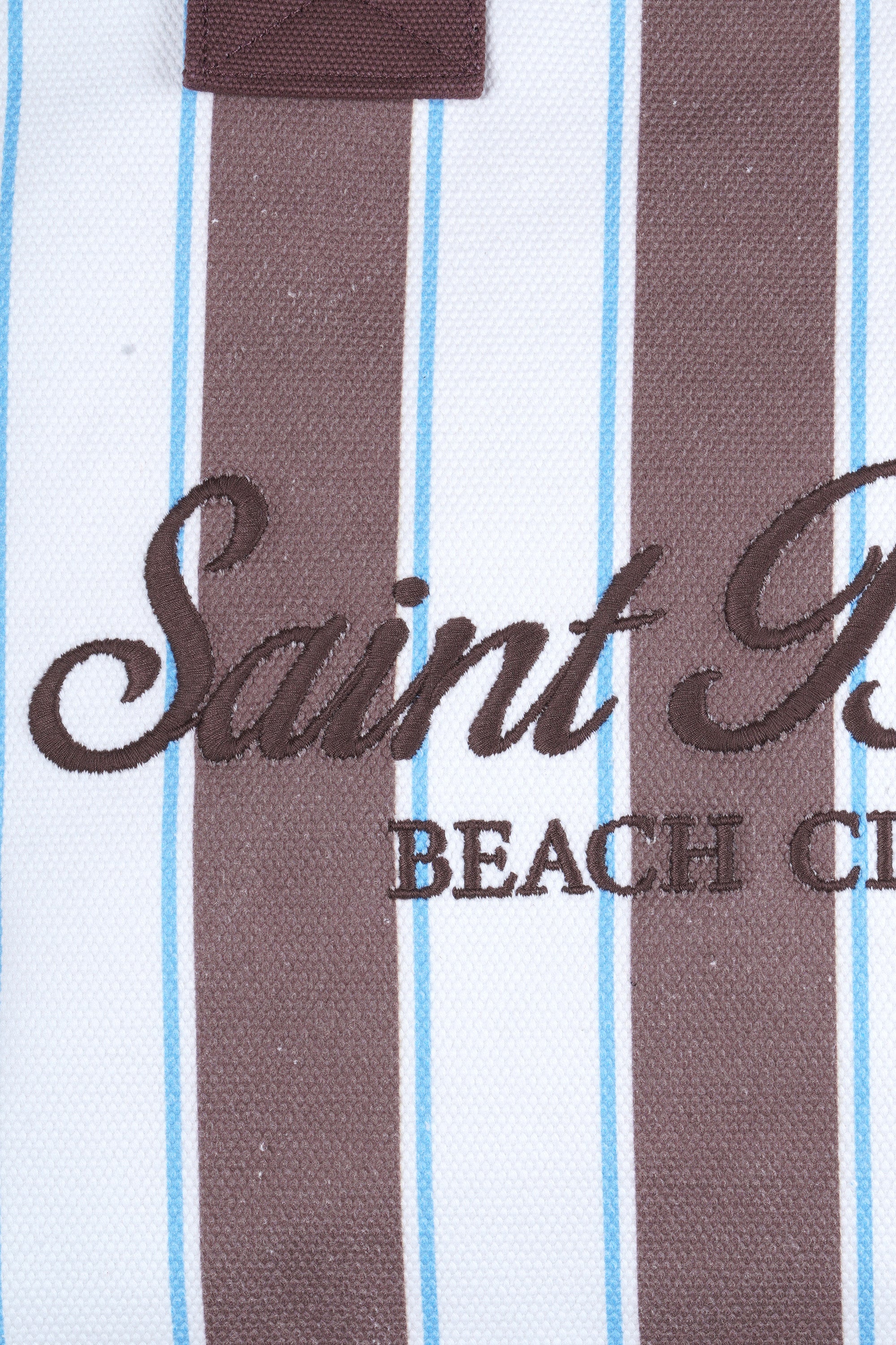 MC2 Saint Barth - Borsa grande - 471037 - Bianco/Cioccolato - Image 5