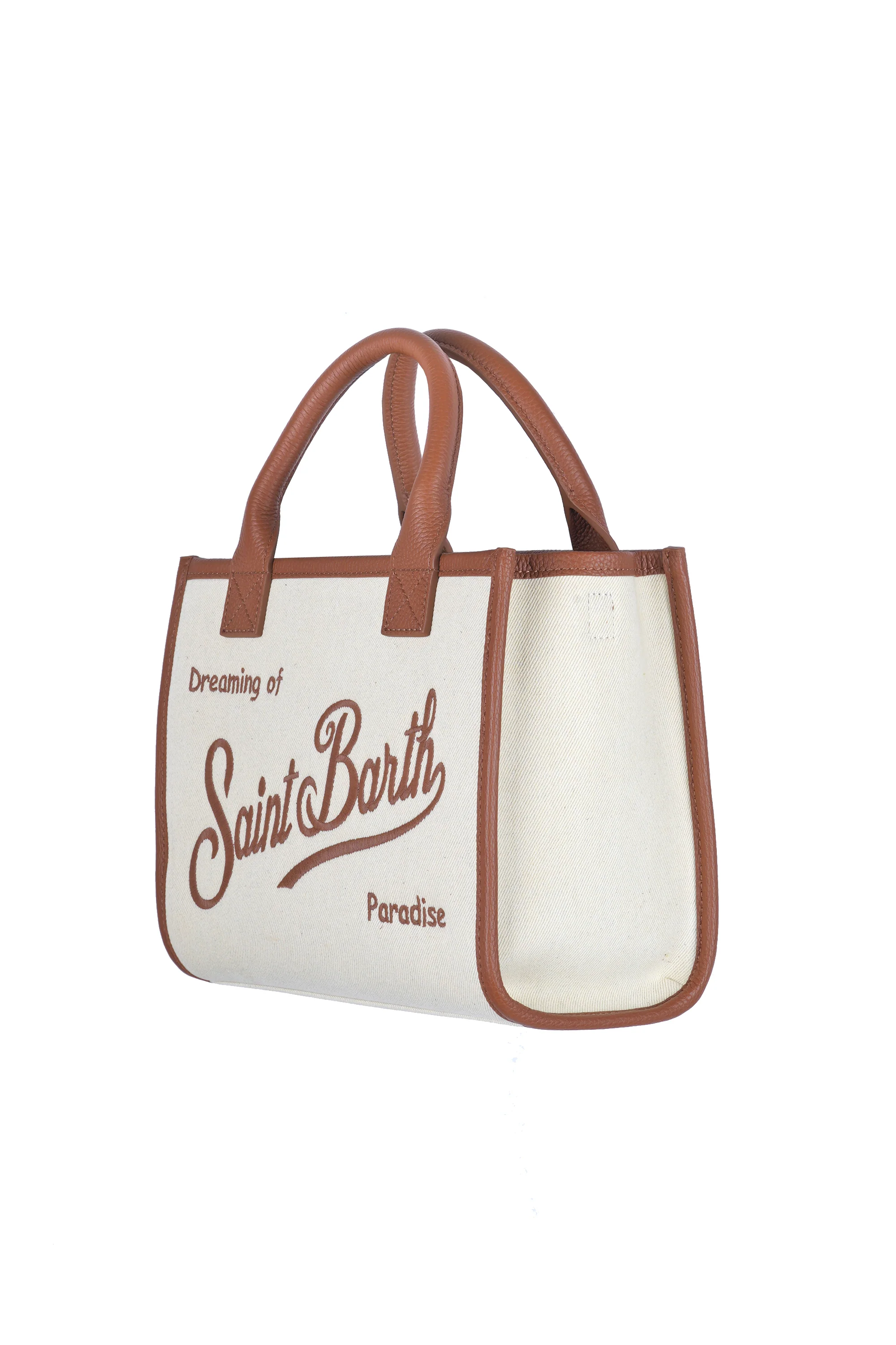 MC2 Saint Barth - Borsa media - 470962 - Crema - Image 3