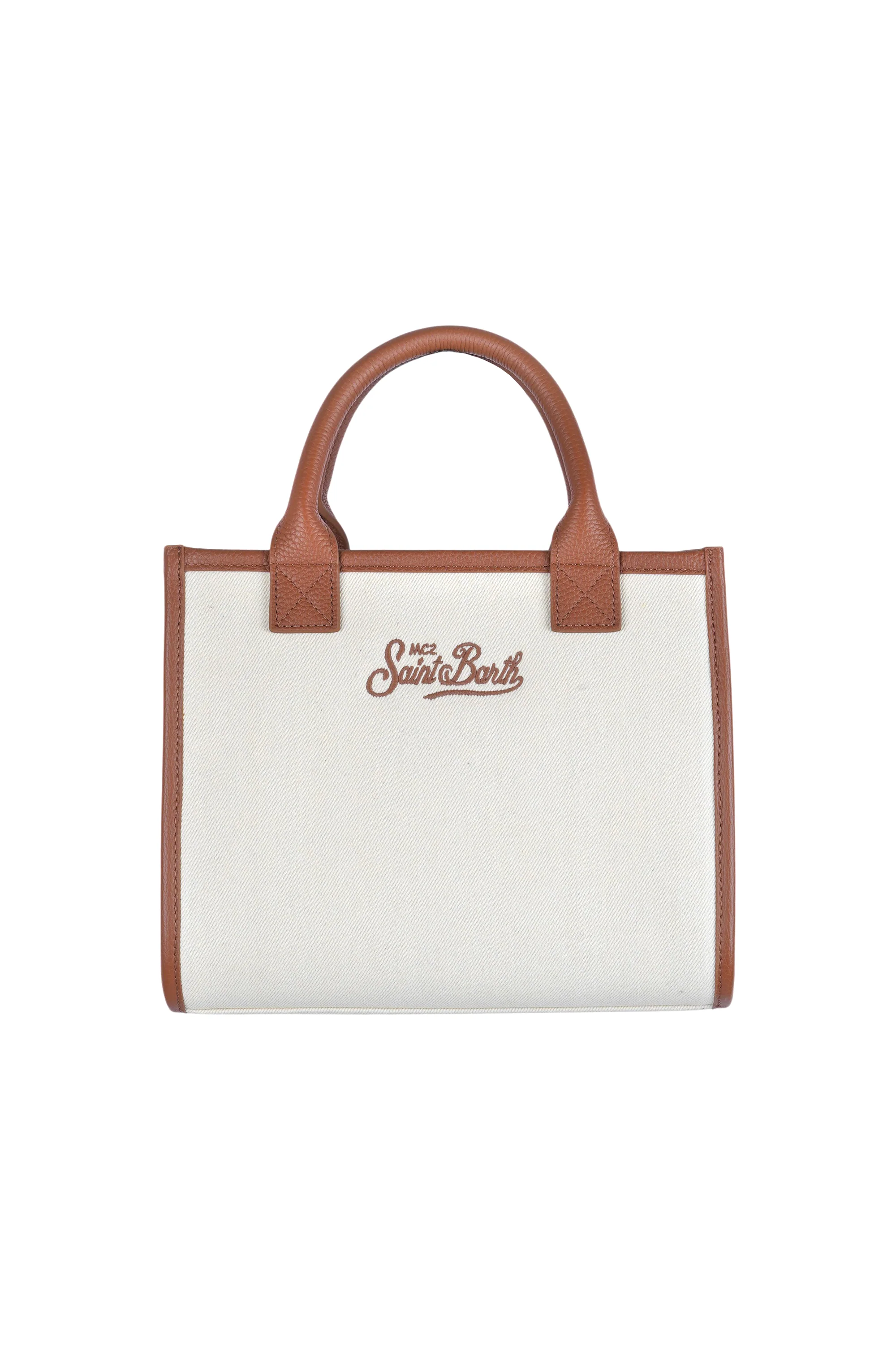 MC2 Saint Barth - Borsa media - 470962 - Crema - Image 4