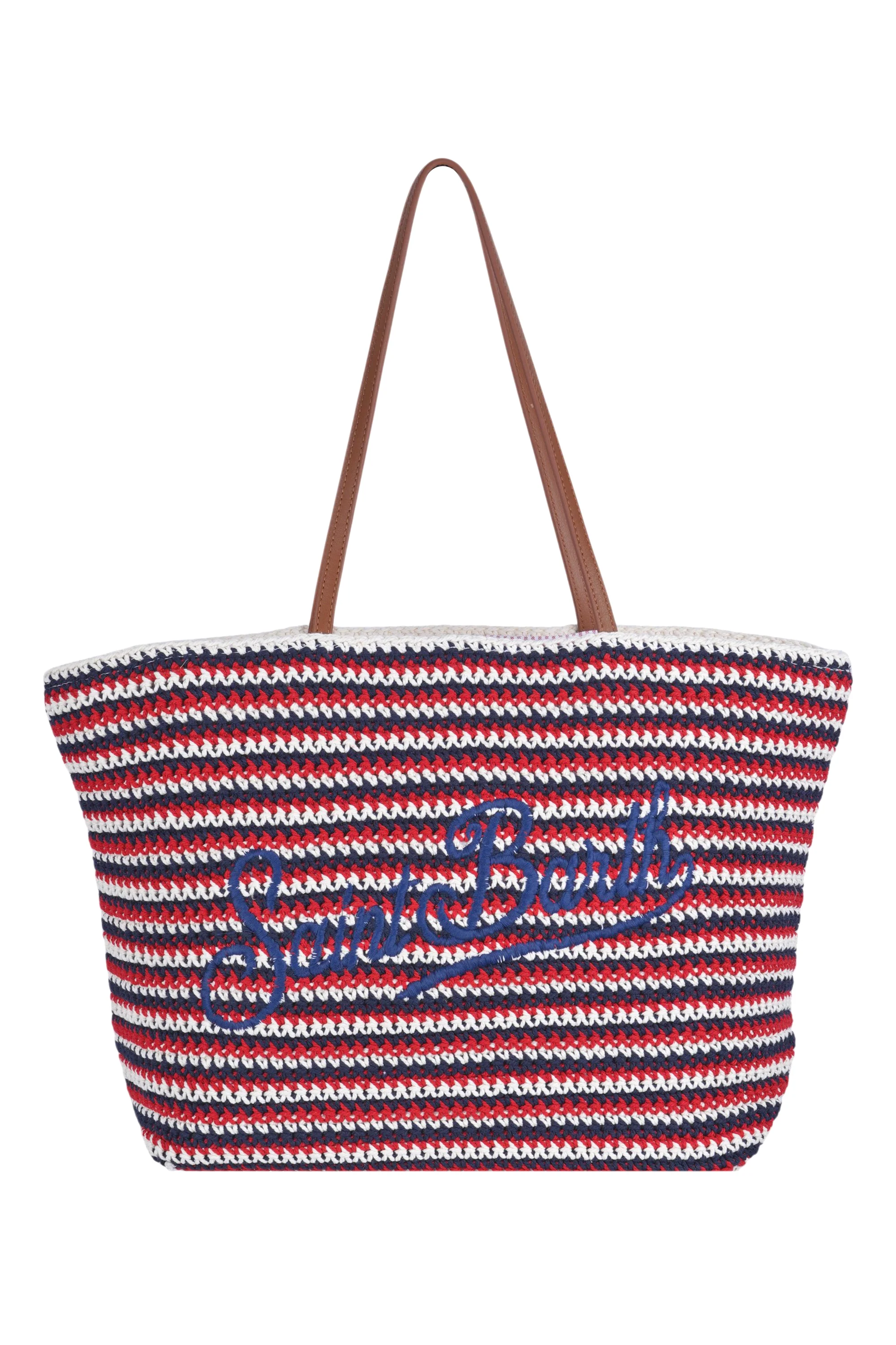 MC2 Saint Barth - Borsa media - 471005 - Blu/Rosso